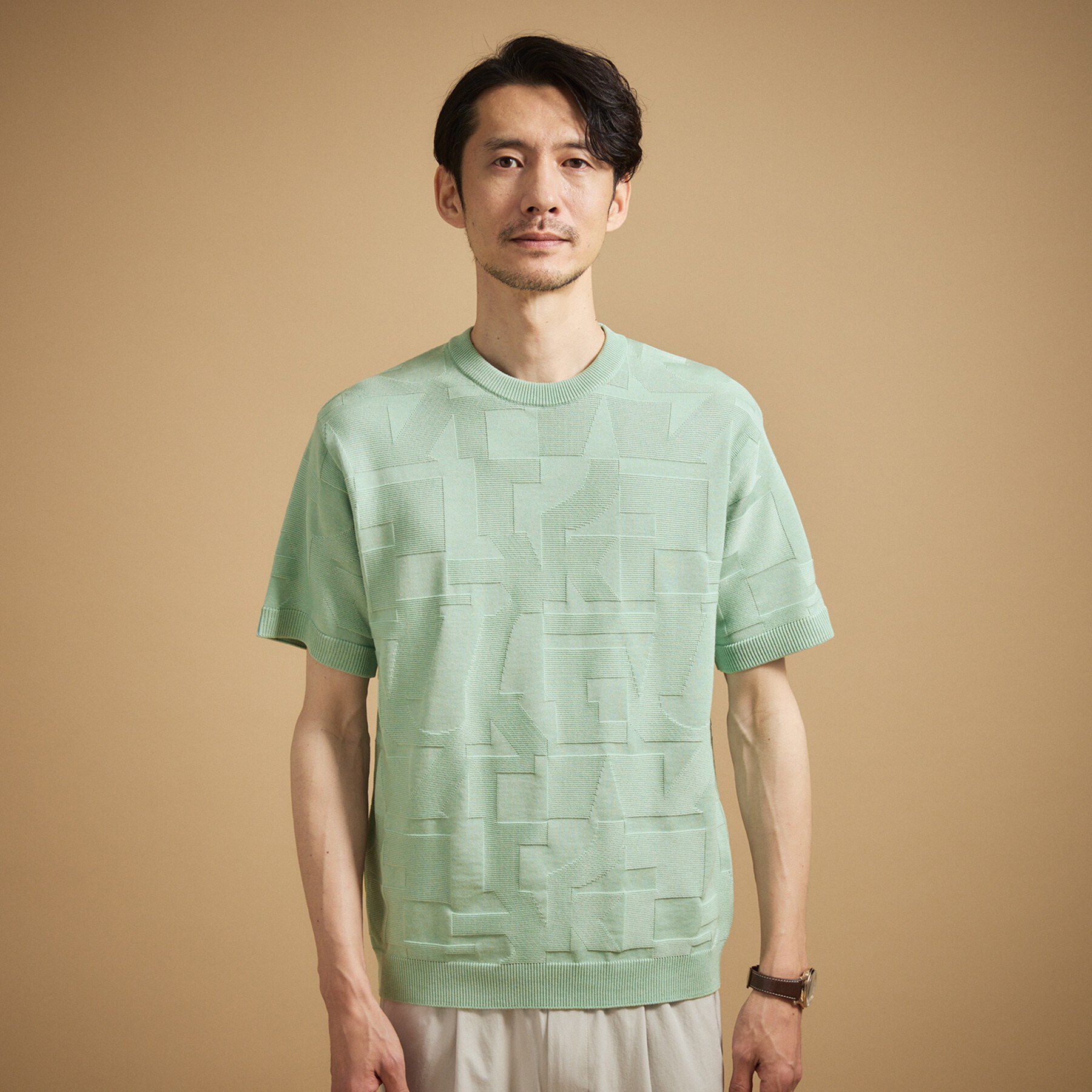 TAKEO KIKUCHI「【徳島ニット】テクスチャー ニット」|ニット・セーター|