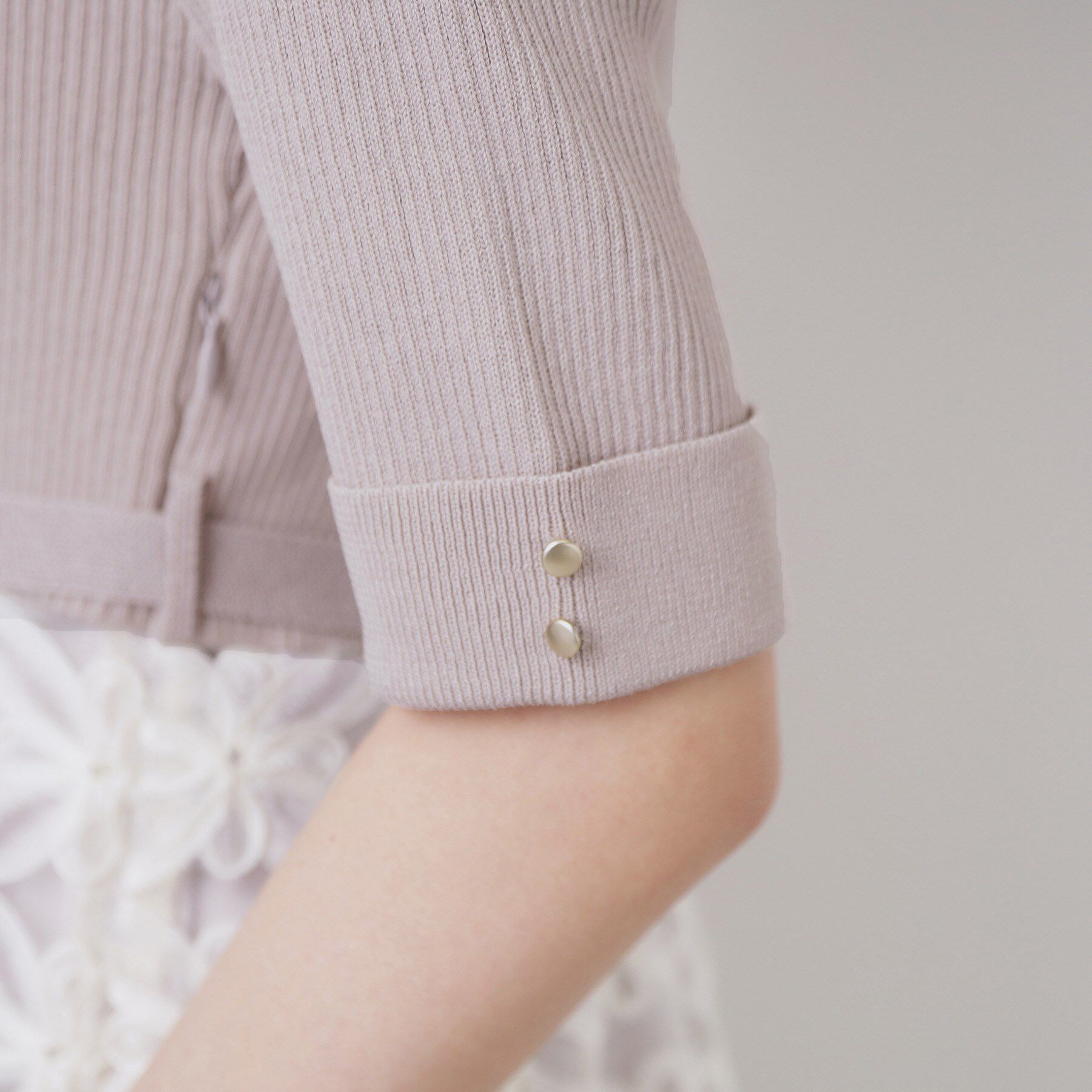 index「フラワーレースドッキングワンピース【洗える/抗ピル】」|ワンピース|