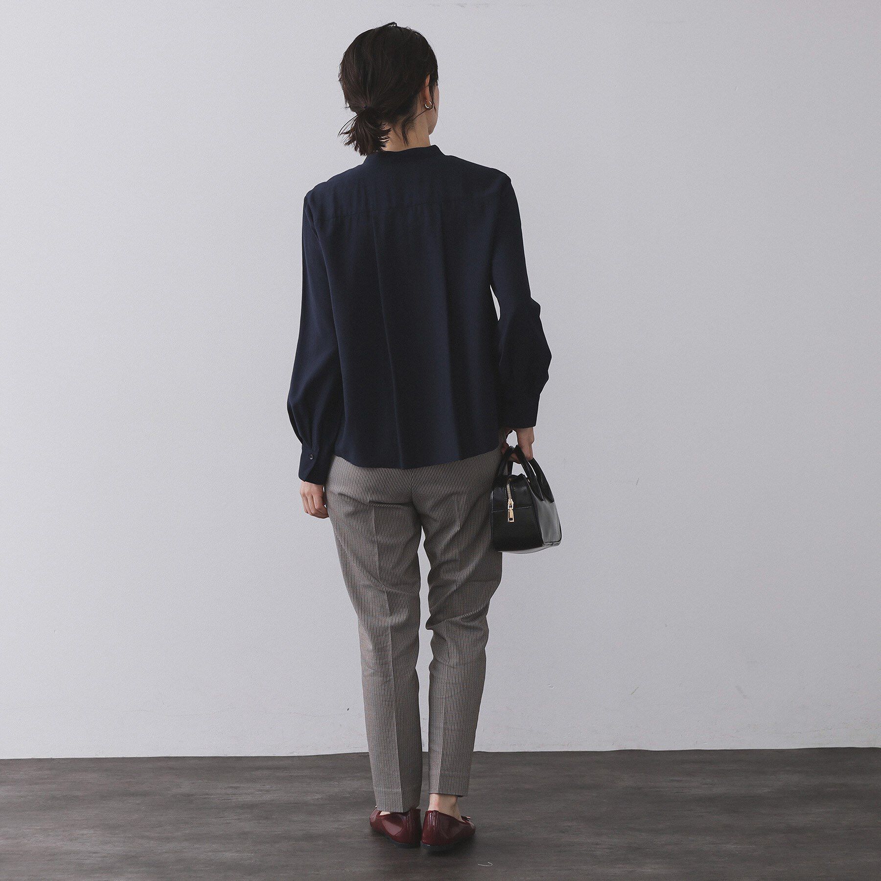 OPAQUE.CLIP「フロントフリルブラウス【洗濯機OK】」|シャツ・ブラウス|