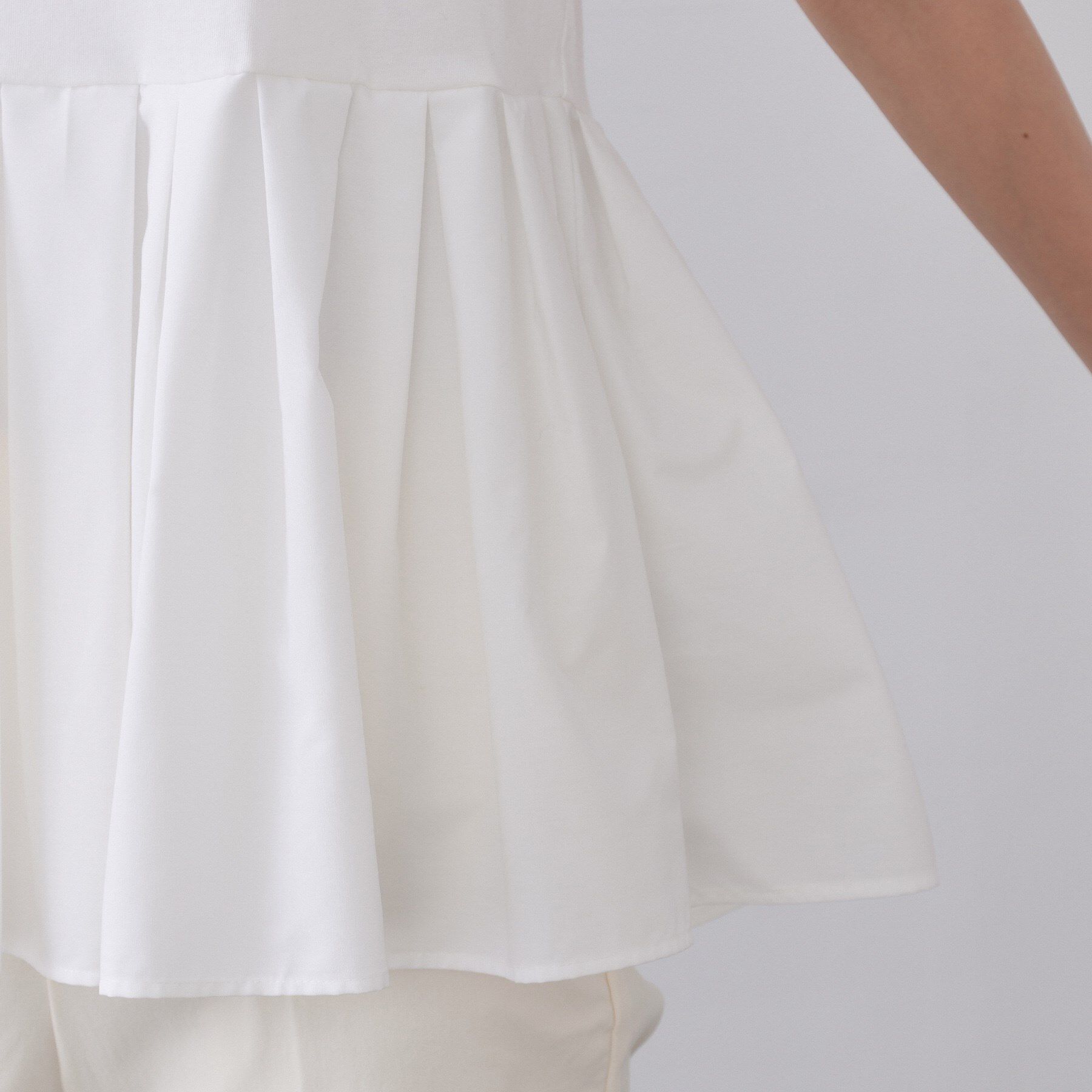 OPAQUE.CLIP「《ツインセット》ショートラメニット&times;フレアタンクトップ【洗濯機OK】」|その他|