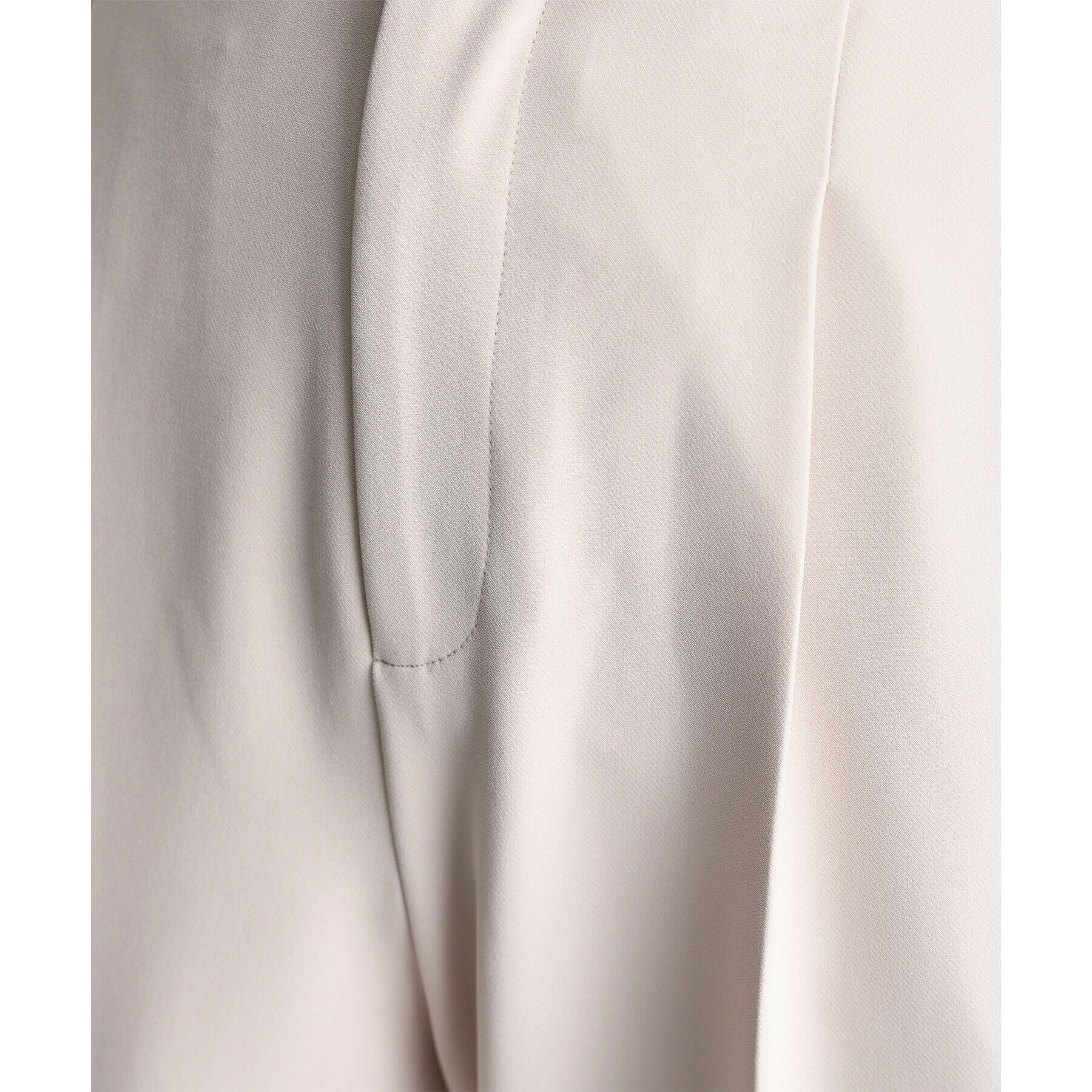 THE SHOP TK「【汚れ防止/シワになりにくい/セレモニー/通勤】ダブルクロステーパードパンツ/洗える/サスティナブル」|その他|