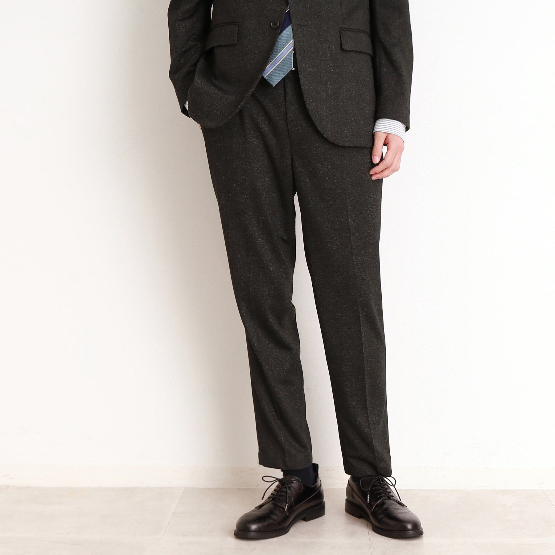 THE SHOP TK「TRジャージスラックス 【セットアップ可】」|その他|チャコールグレー(2