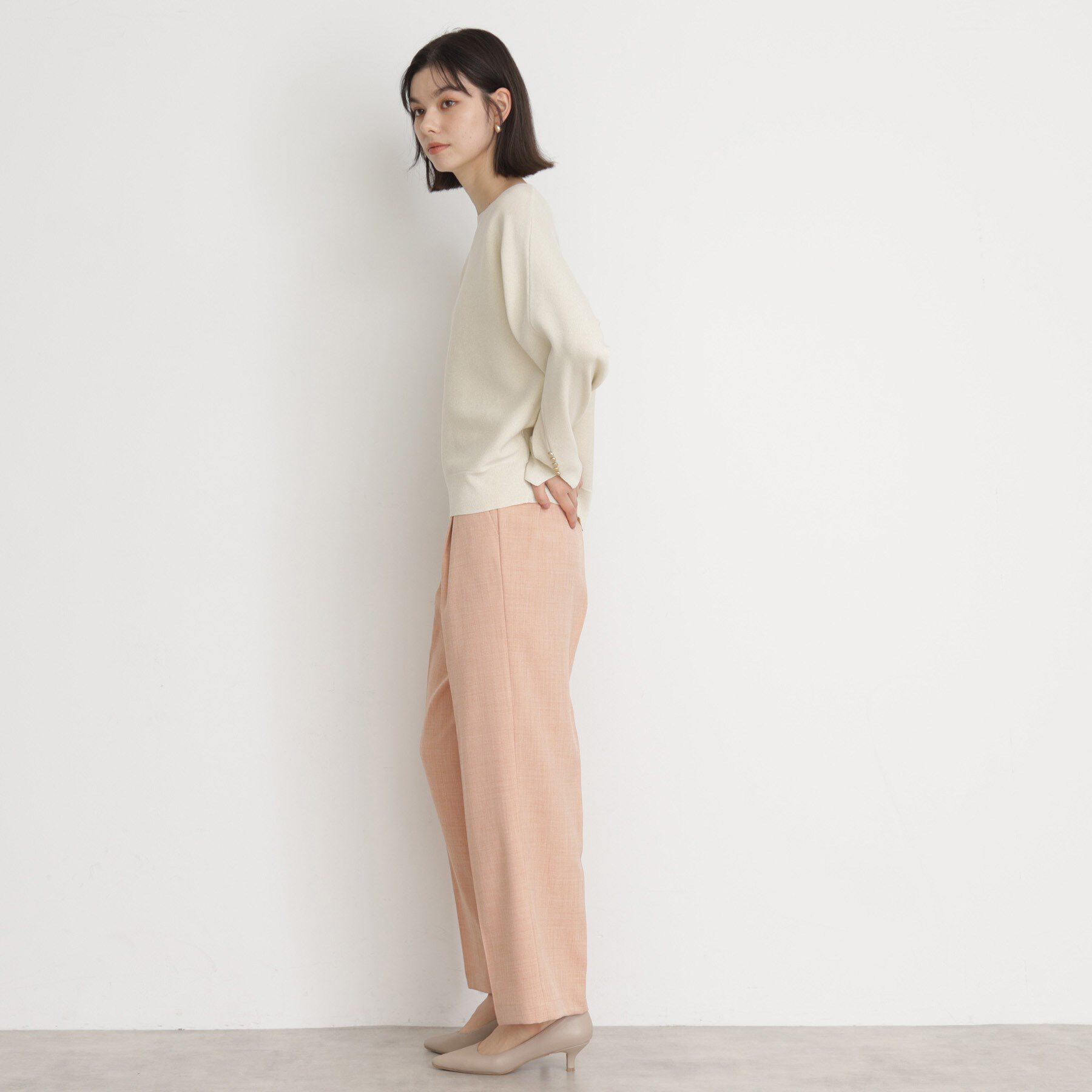 THE SHOP TK「【CAVIAN】ベーシックワイドパンツ/洗濯機OK」|その他|