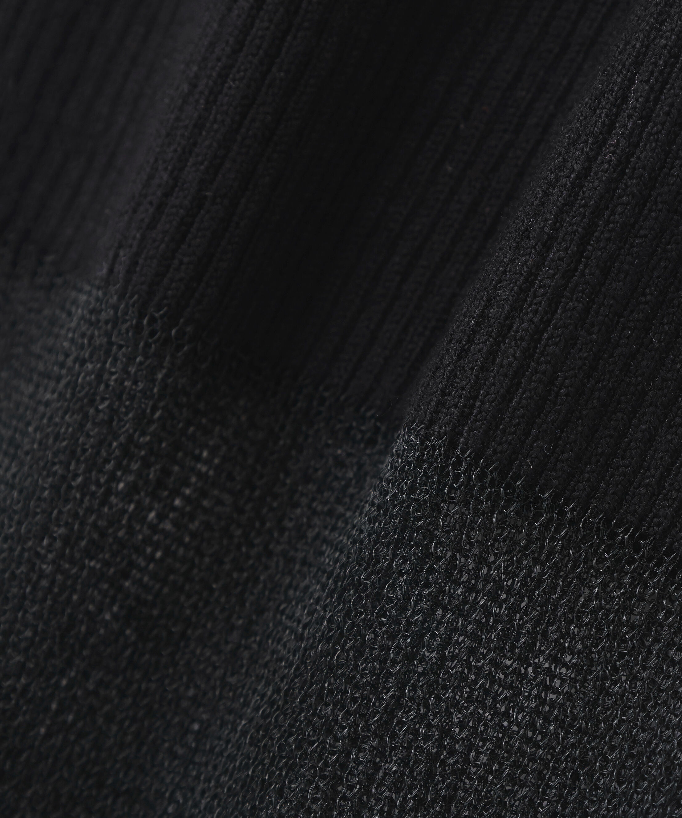  「シアーフレアカフスリブニット」|ニット・セーター|