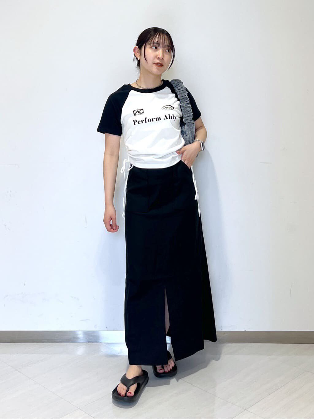  「ドロストラグランTシャツ」|Tシャツ・カットソー|