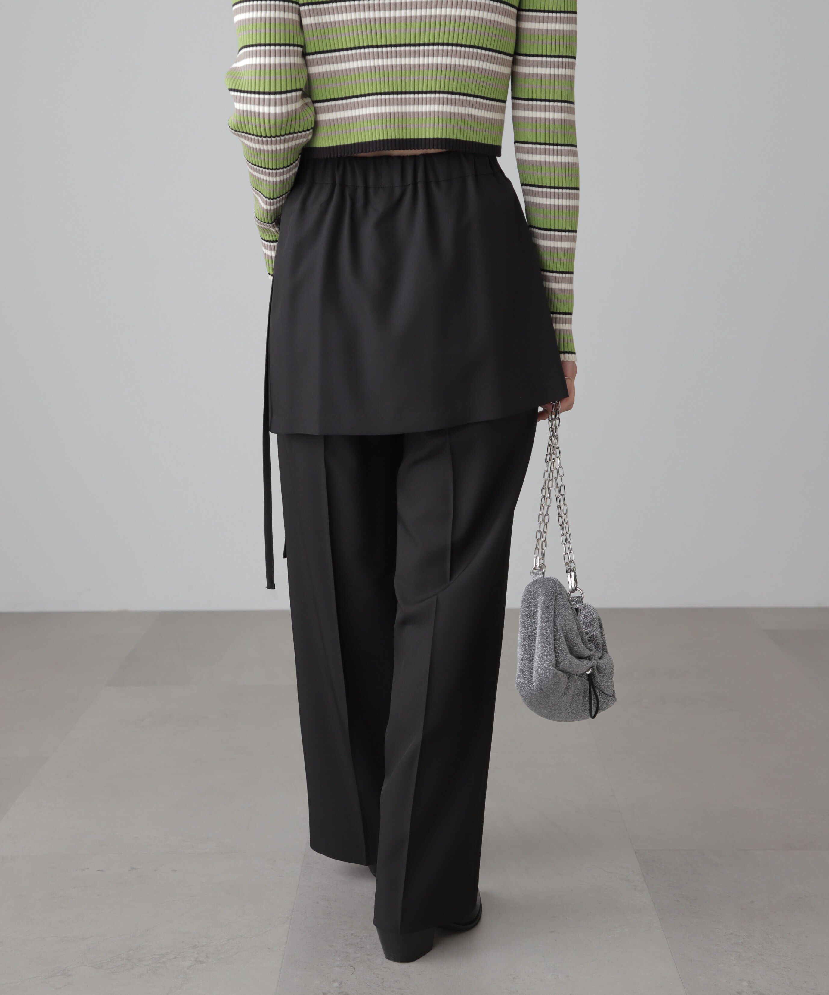  「ミニラップスカートレイヤードパンツ」|その他|