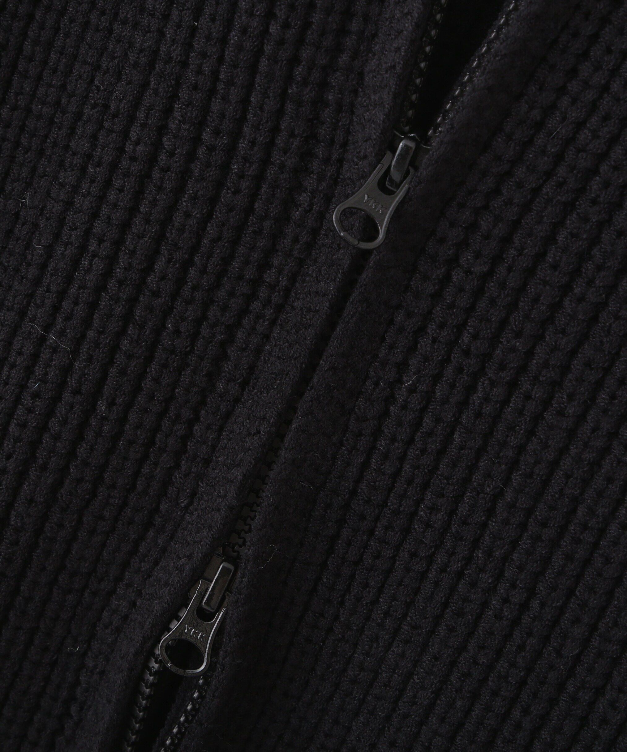  「ジップニットミニワンピース」|ワンピース|