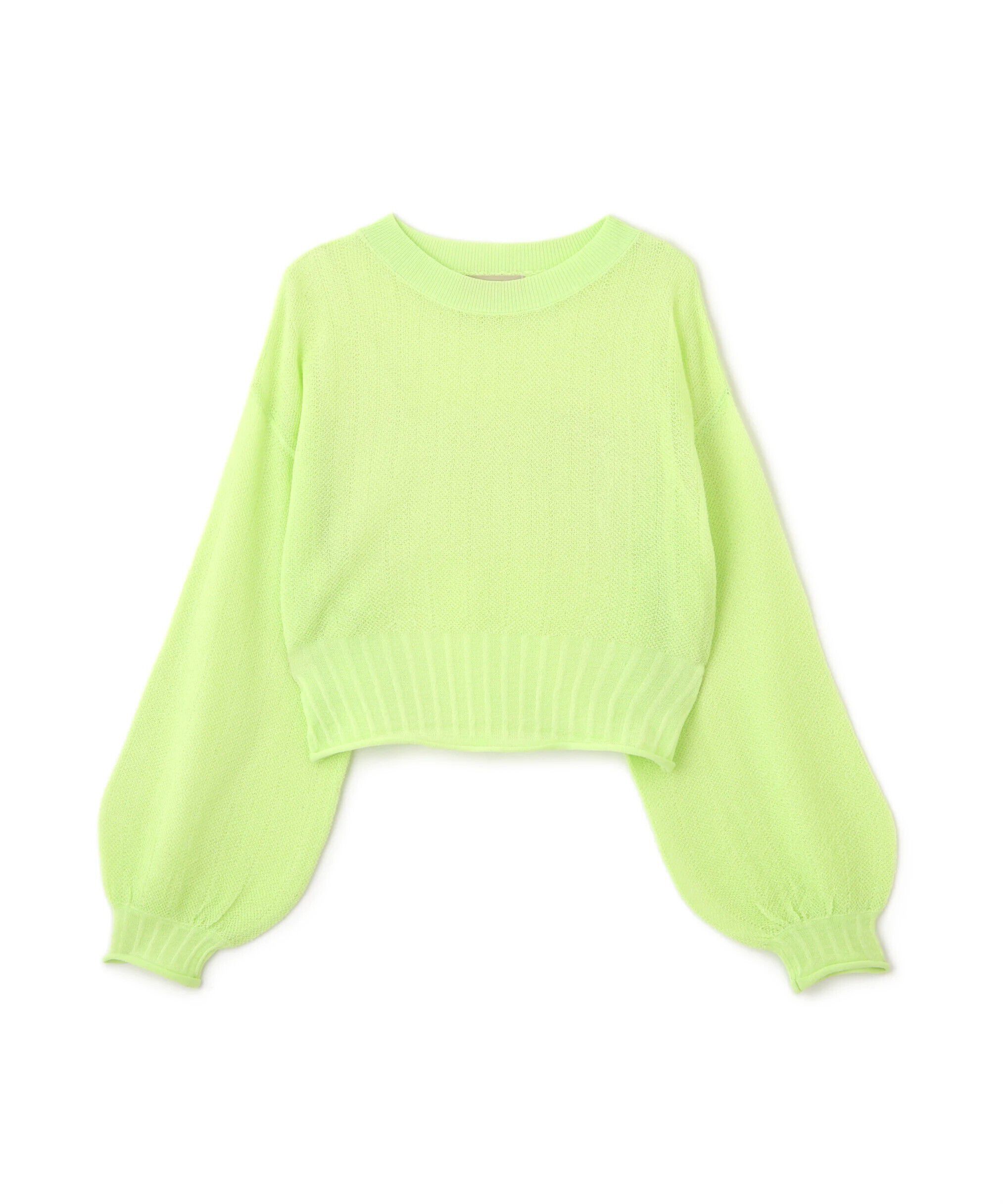  「シアーストライプニット」|ニット・セーター|