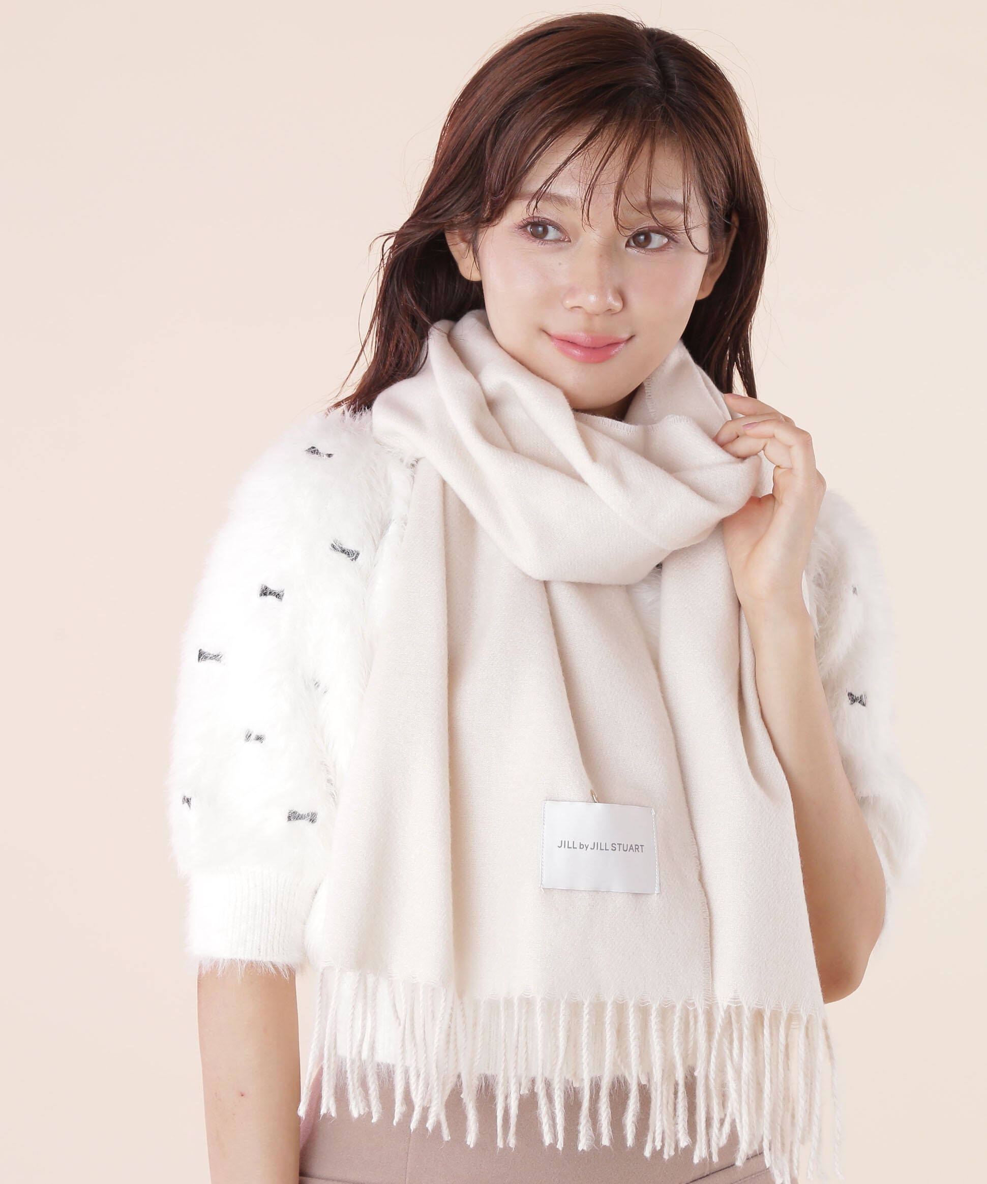  「ハートトッピングストール」|バンダナ・スカーフ|