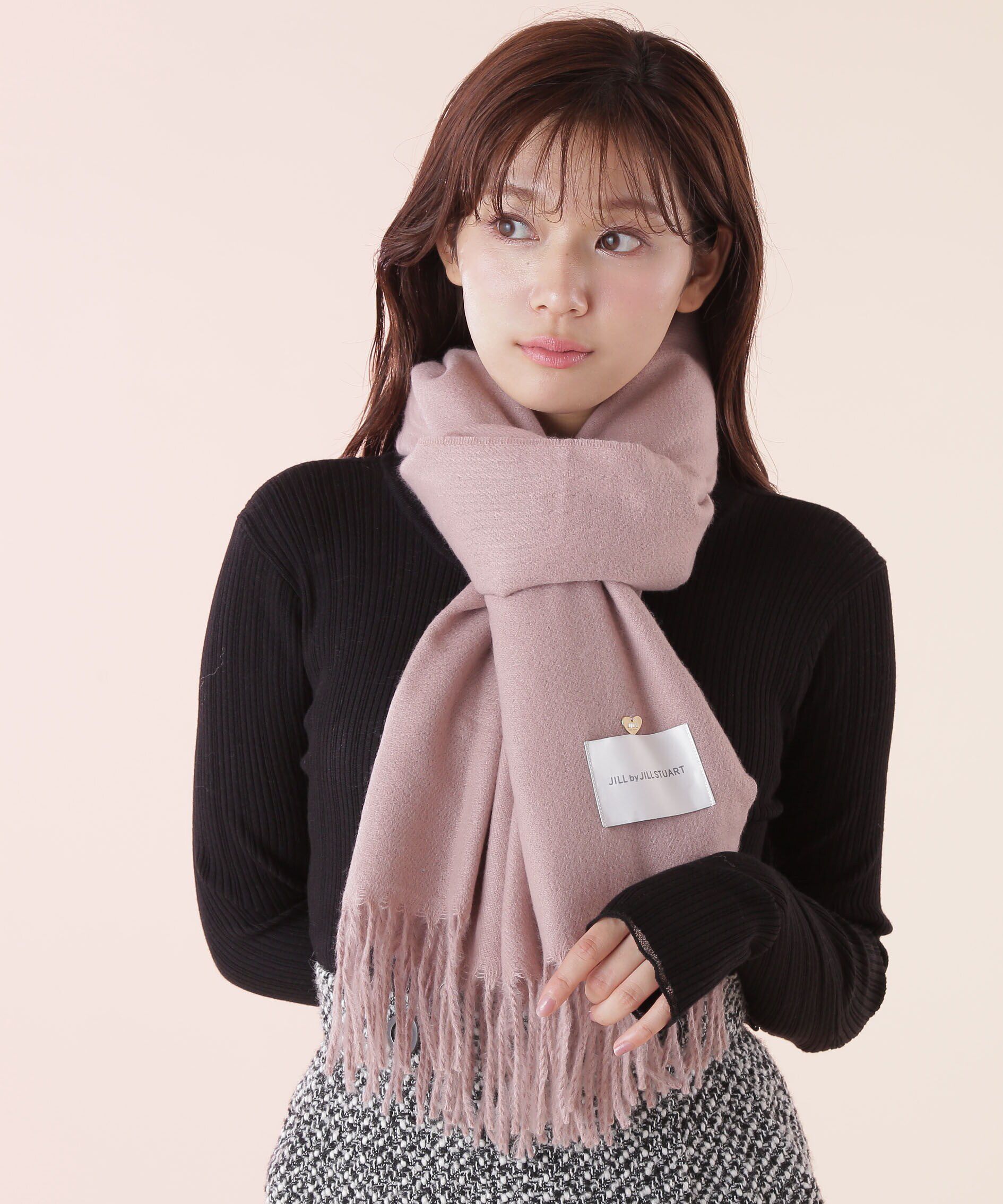  「ハートトッピングストール」|バンダナ・スカーフ|