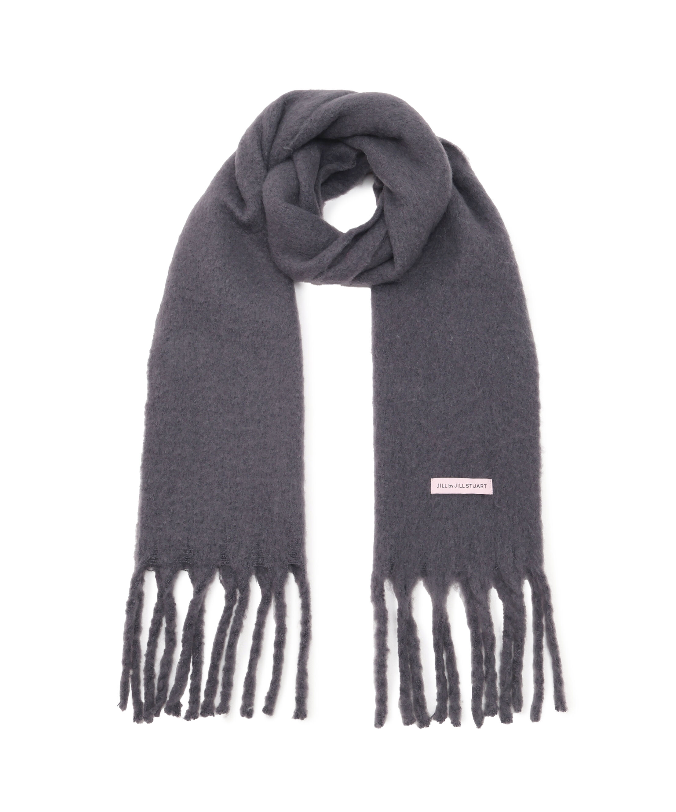  「ループヤーンフラッフィーストール」|バンダナ・スカーフ|