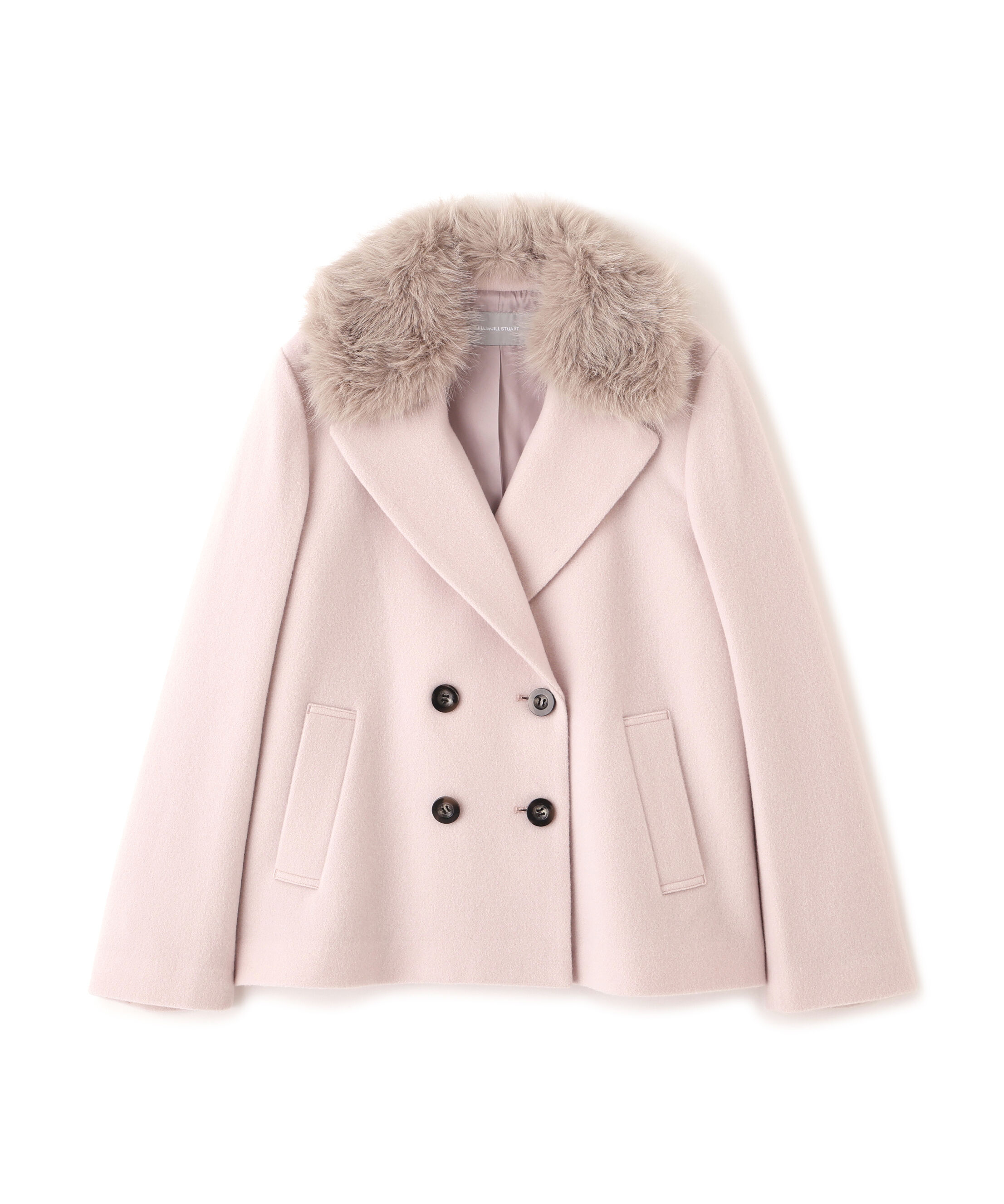  「フェイクファー衿付ジャケット」|その他|