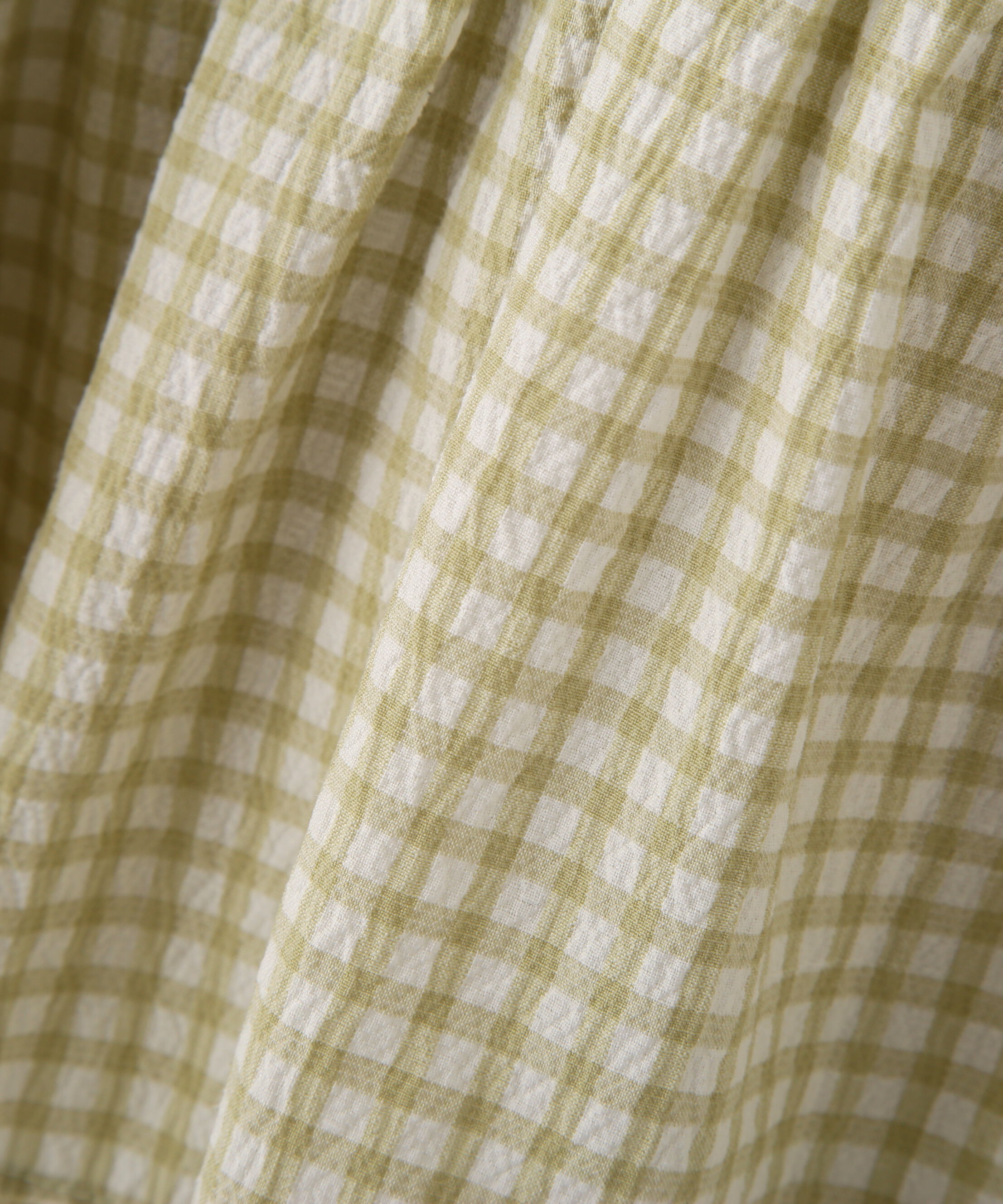 PROPORTION BODY DRESSING「〈a/mie〉シャーリングペプラムブラウス 26SS」|シャツ・ブラウス|