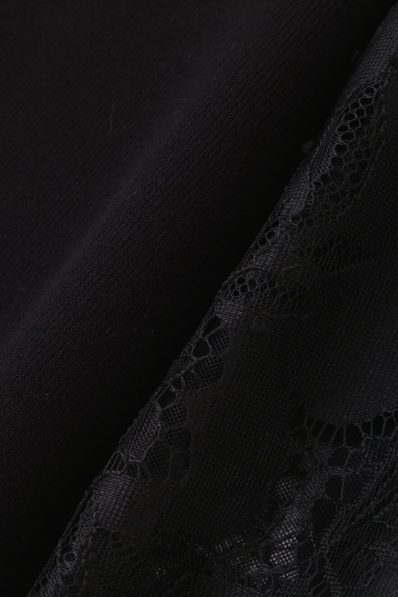  「◆レースコンビニットプルオーバー」|ニット・セーター|