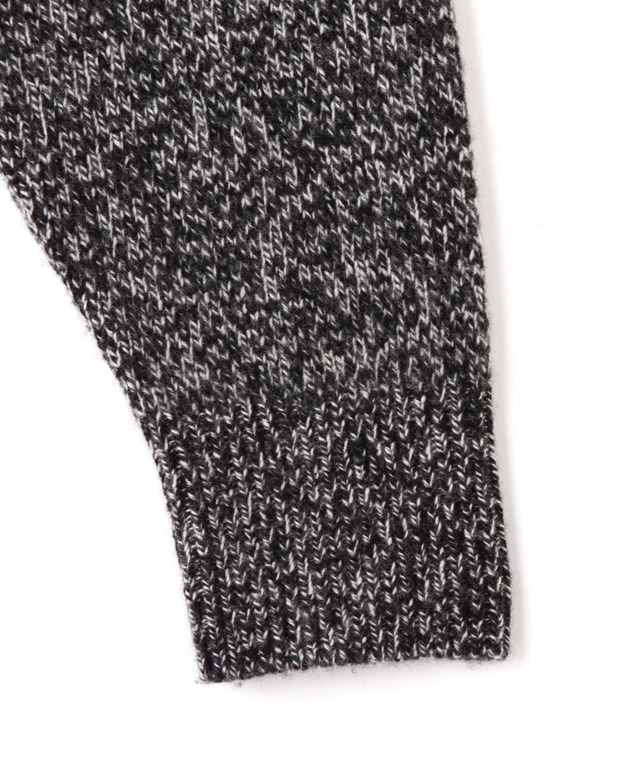 YLEVE 「YLEVE / WOOL CASHMERE MELANGE KNIT FULL ZIP PULL OVER」|ニット・セーター|