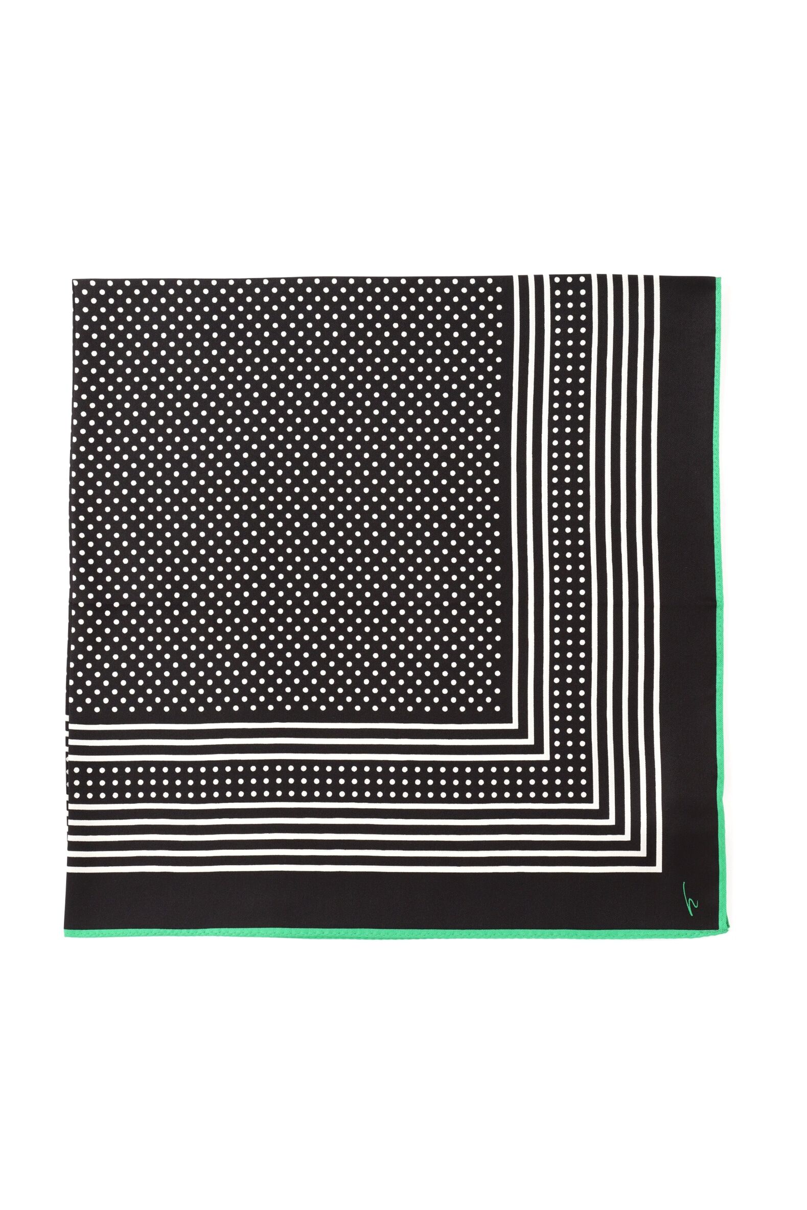  「ドットシルクスカーフ」|バンダナ・スカーフ|