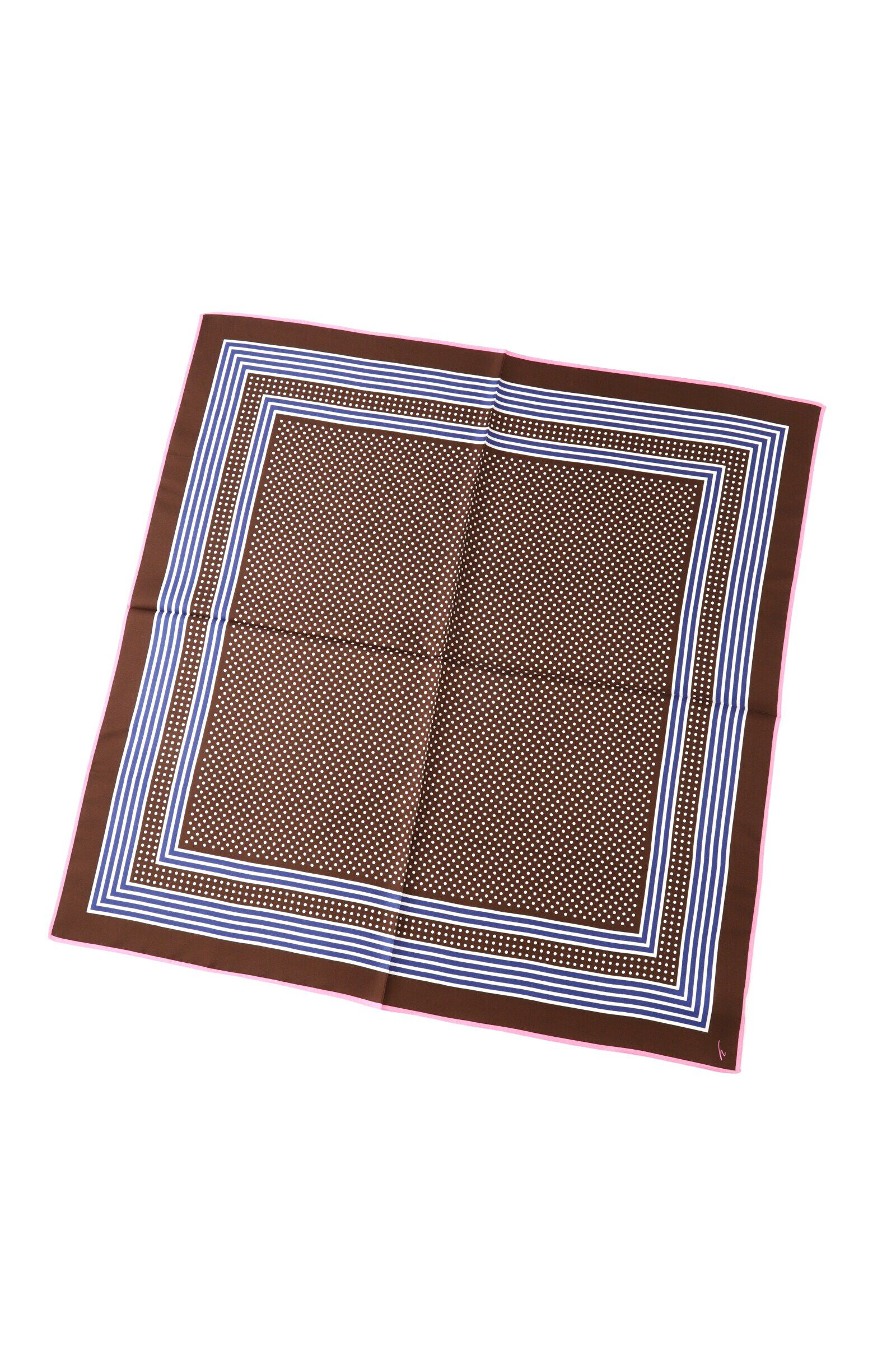  「ドットシルクスカーフ」|バンダナ・スカーフ|