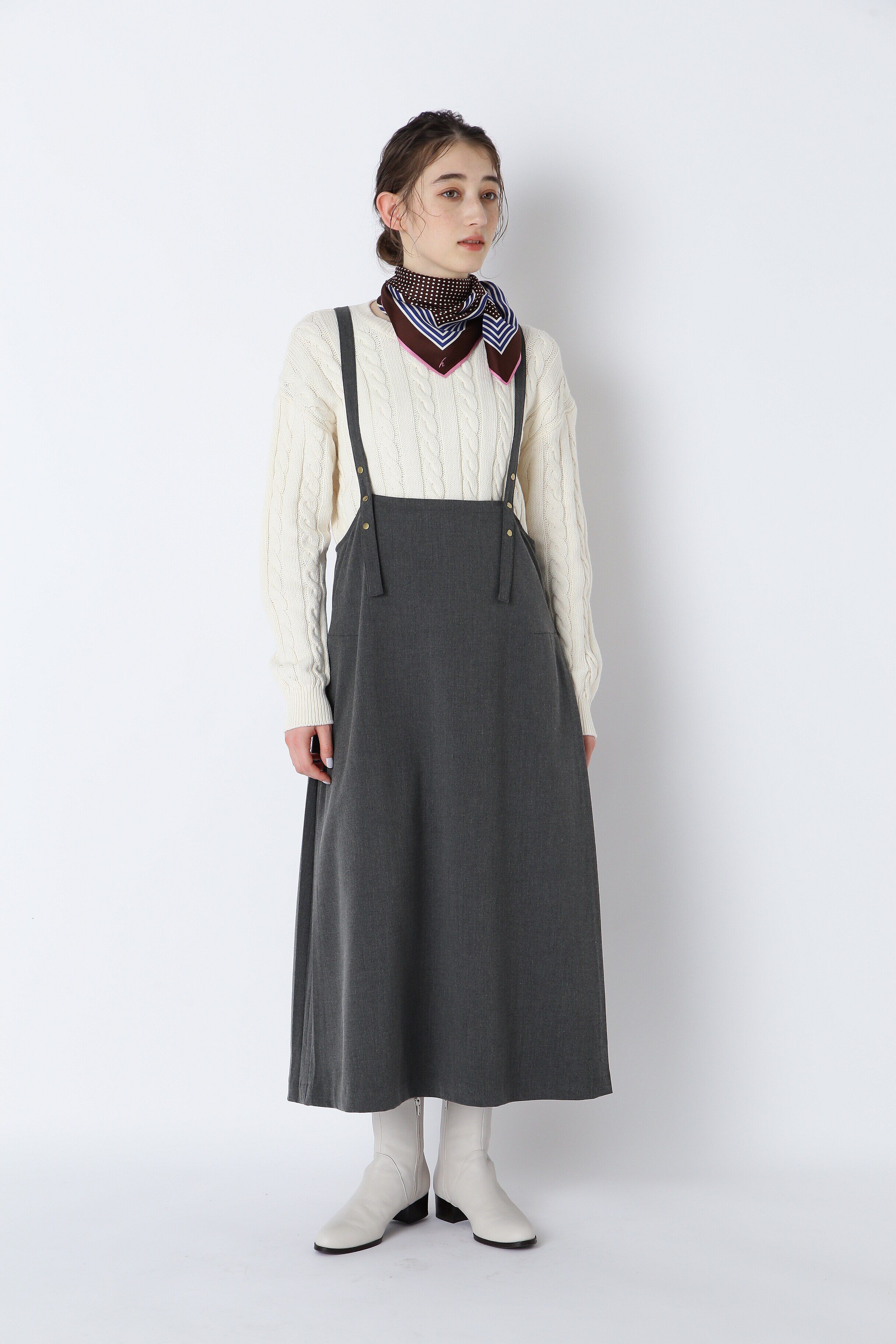  「ドットシルクスカーフ」|バンダナ・スカーフ|