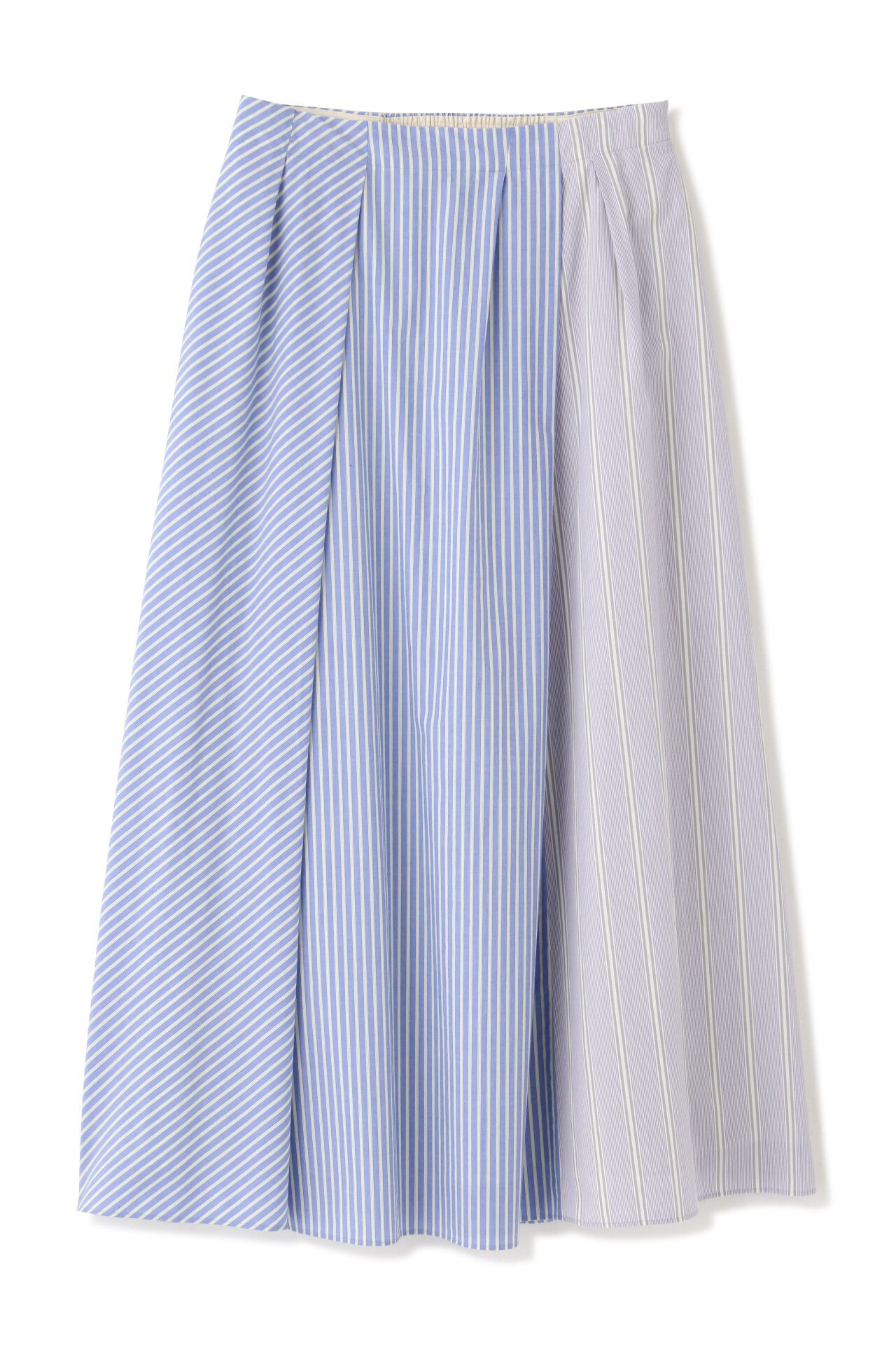  「◆バイカラーストライプスカート」|スカート|