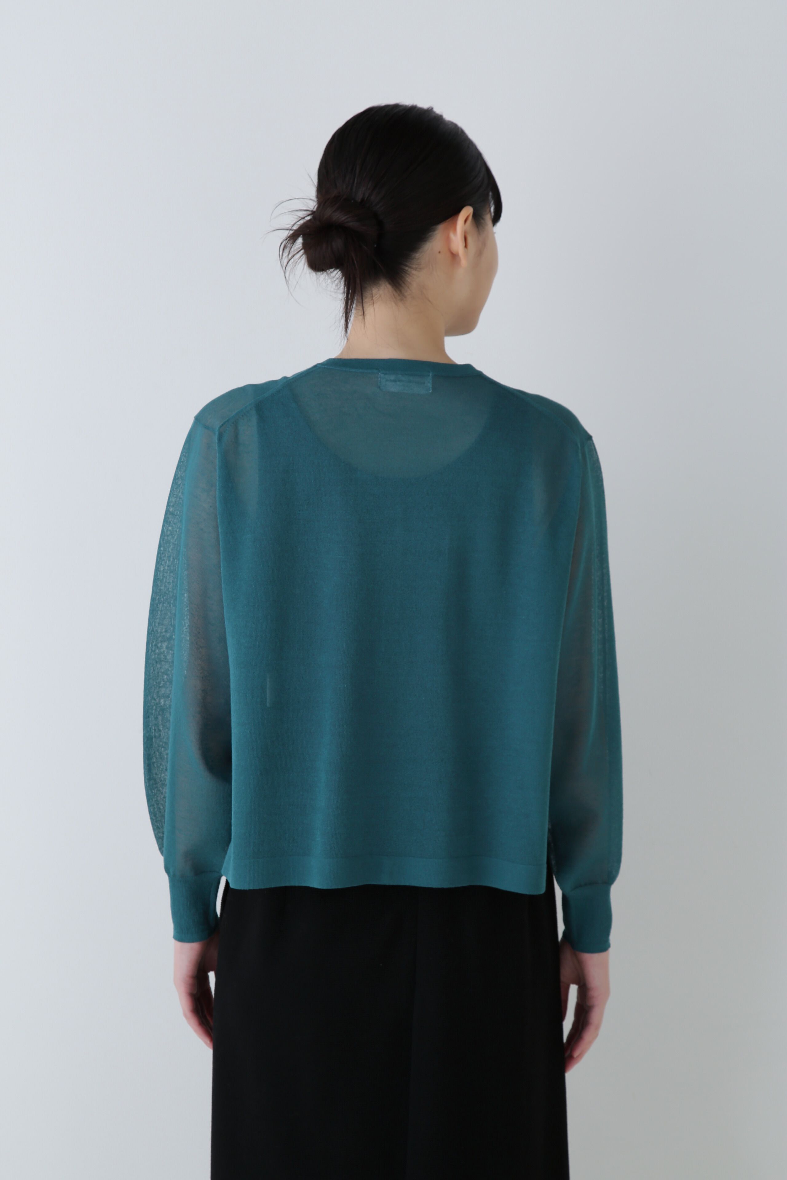  「◆シアーハイゲージニットジップアップカーディガン」|ニット・セーター|