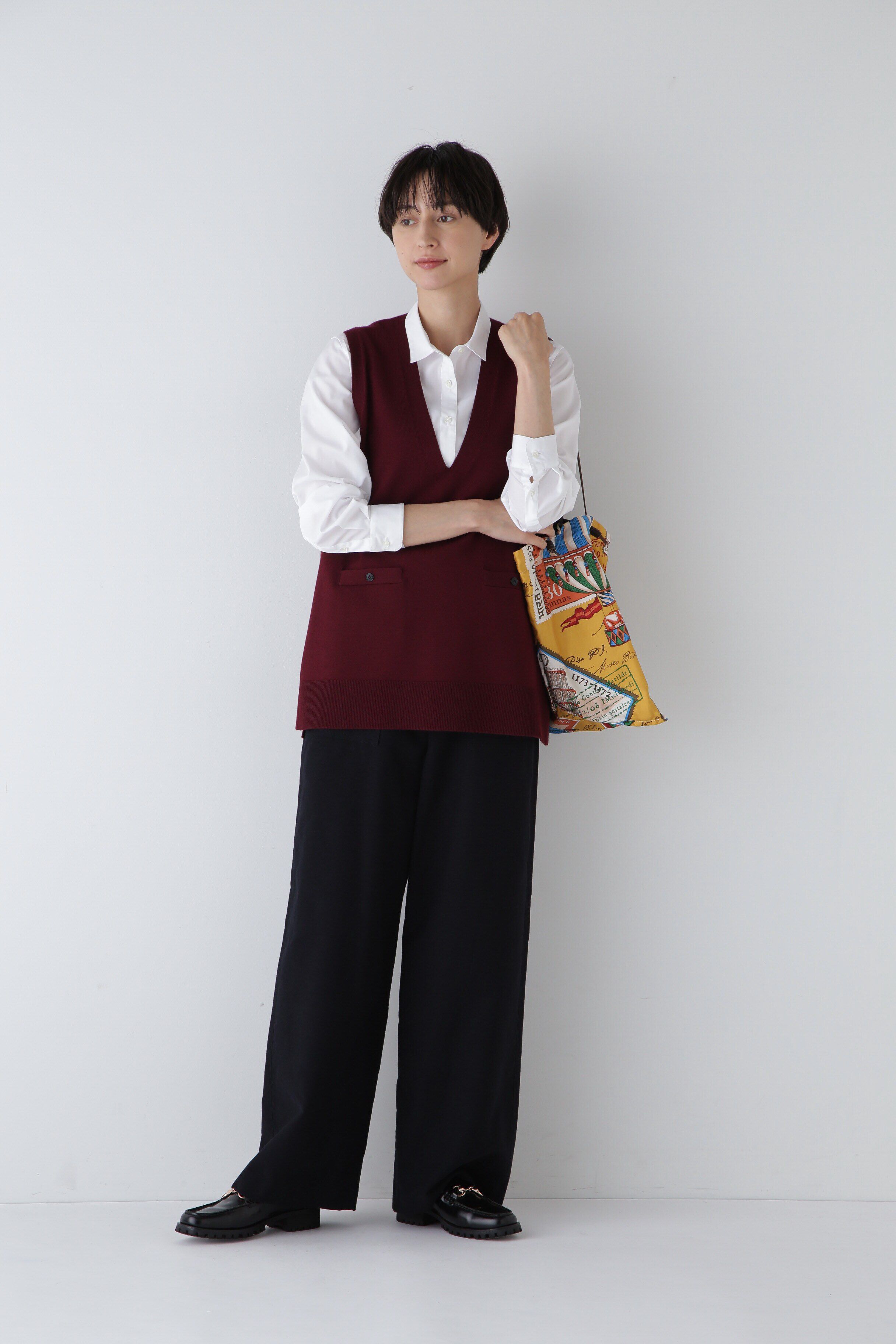  「◆コットンベーシックシャツ」|シャツ・ブラウス|