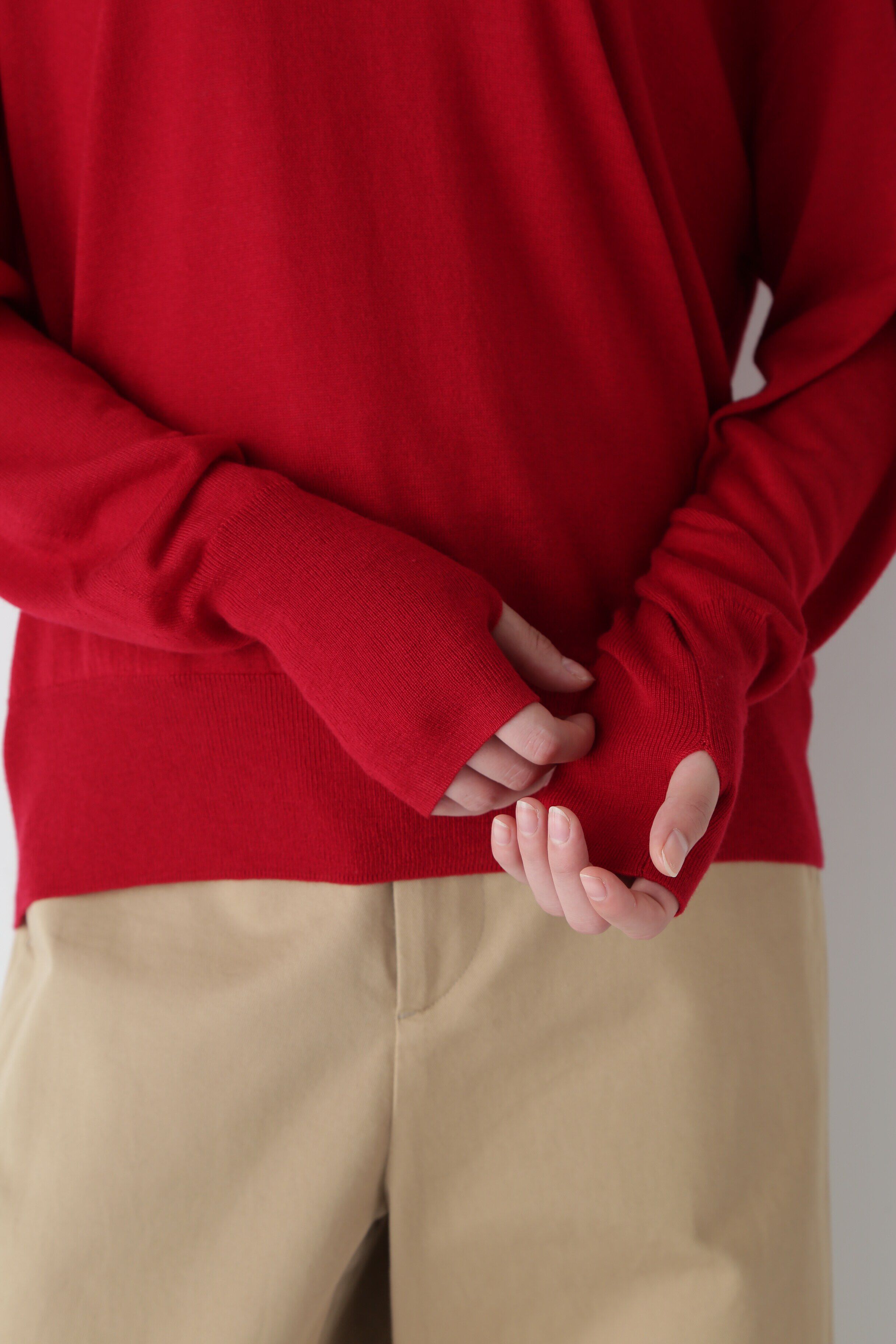  「◆ベーシックVネックプルオーバー」|ニット・セーター|