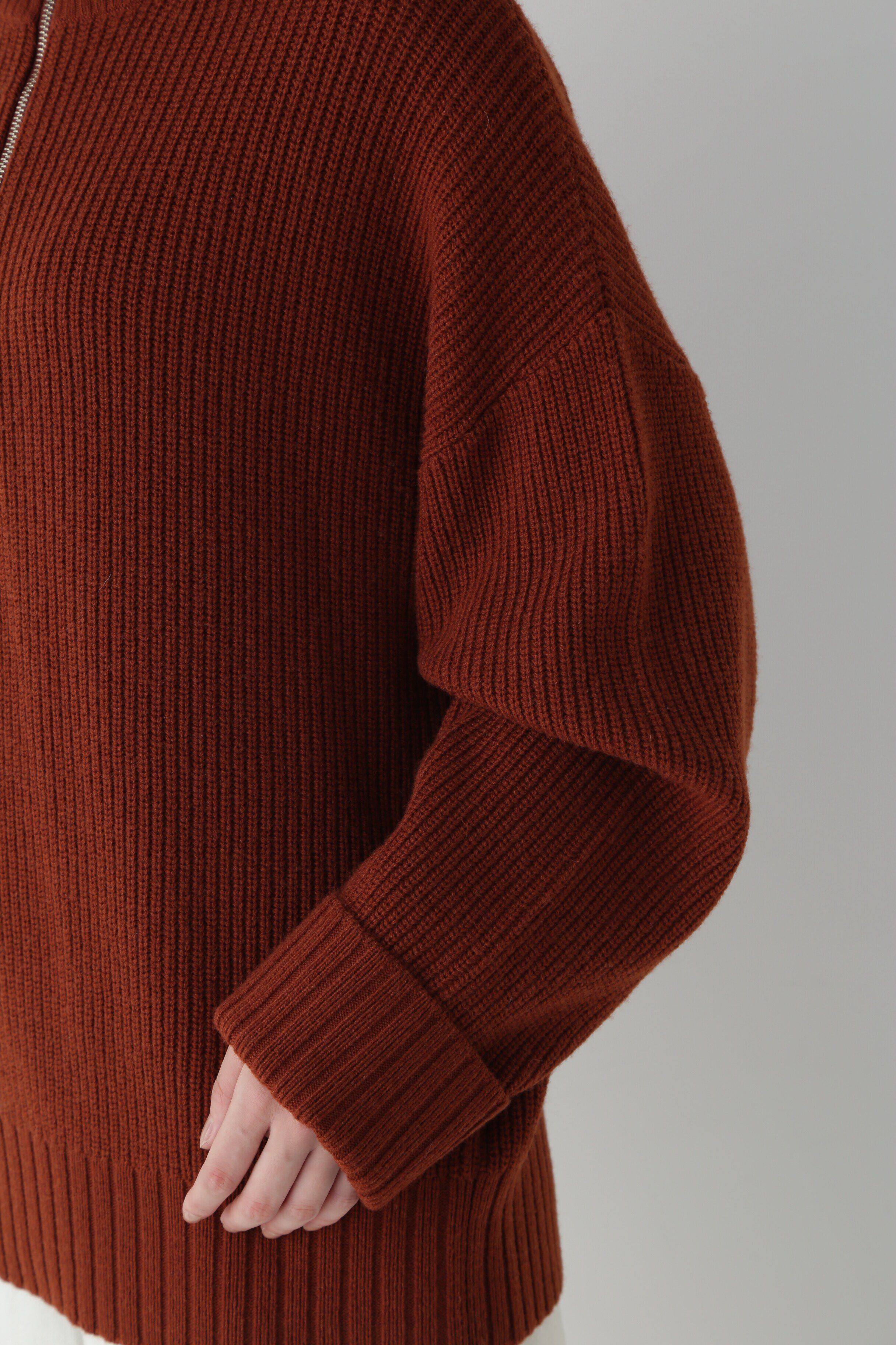  「◆ウールミックス片畦プルオーバー」|ニット・セーター|