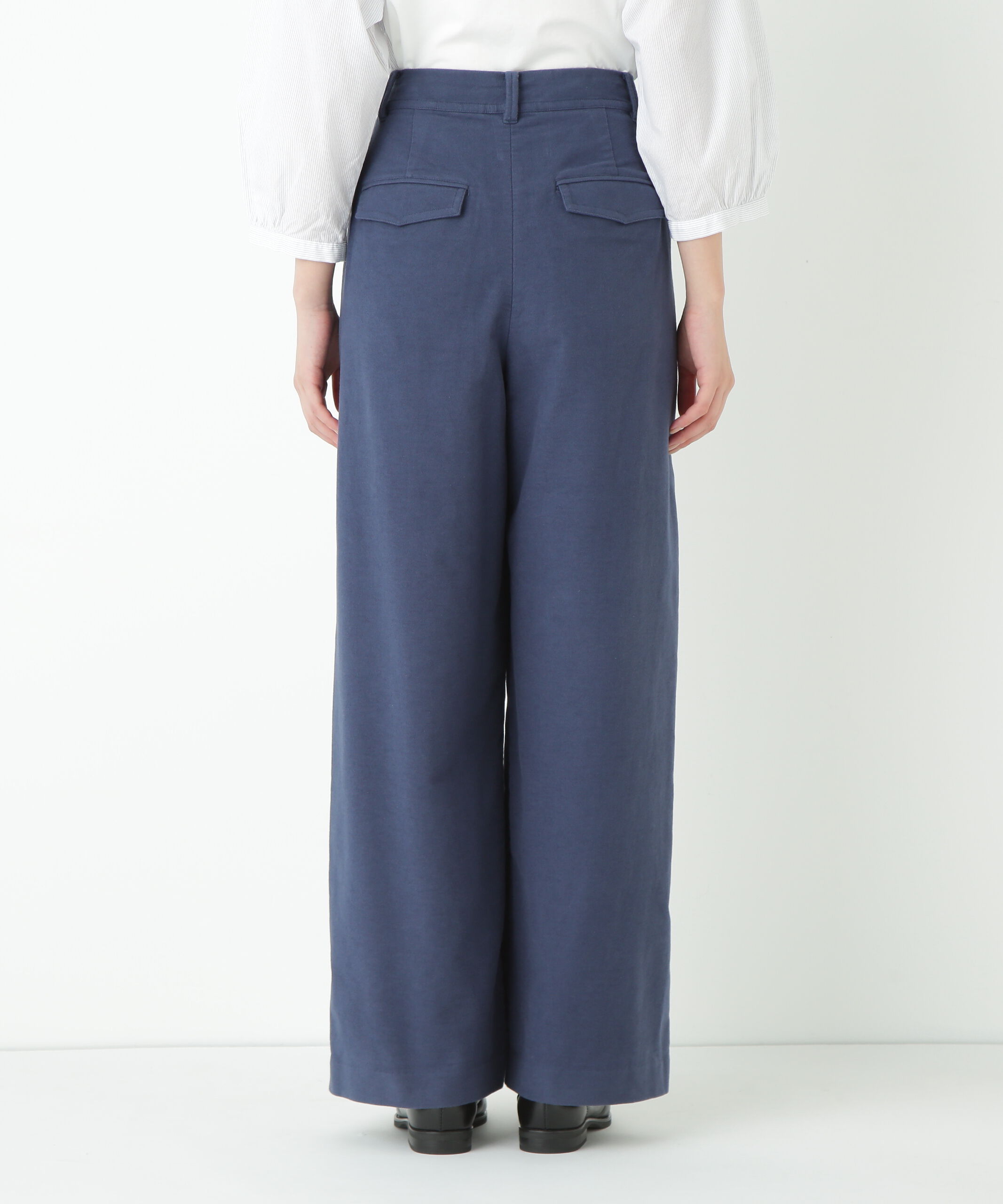  「◆ストレッチエアリードットコードセミワイドパンツ」|その他|