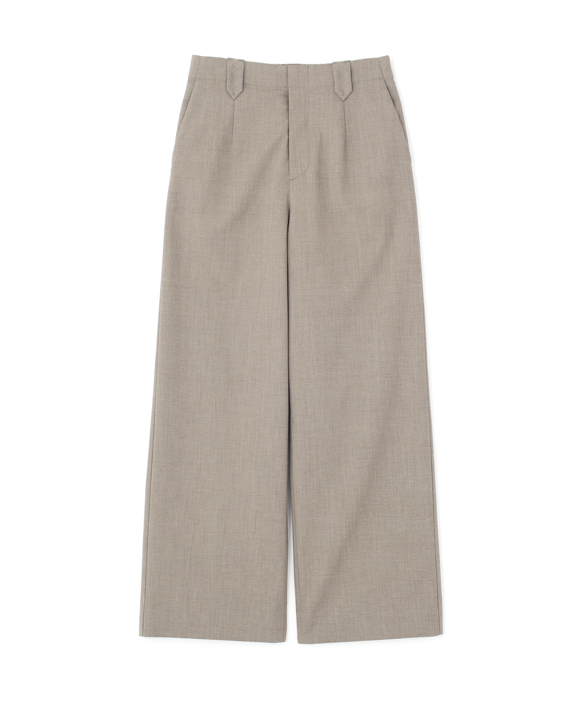  「◆強撚シャークスキンセミワイドパンツ」|その他|