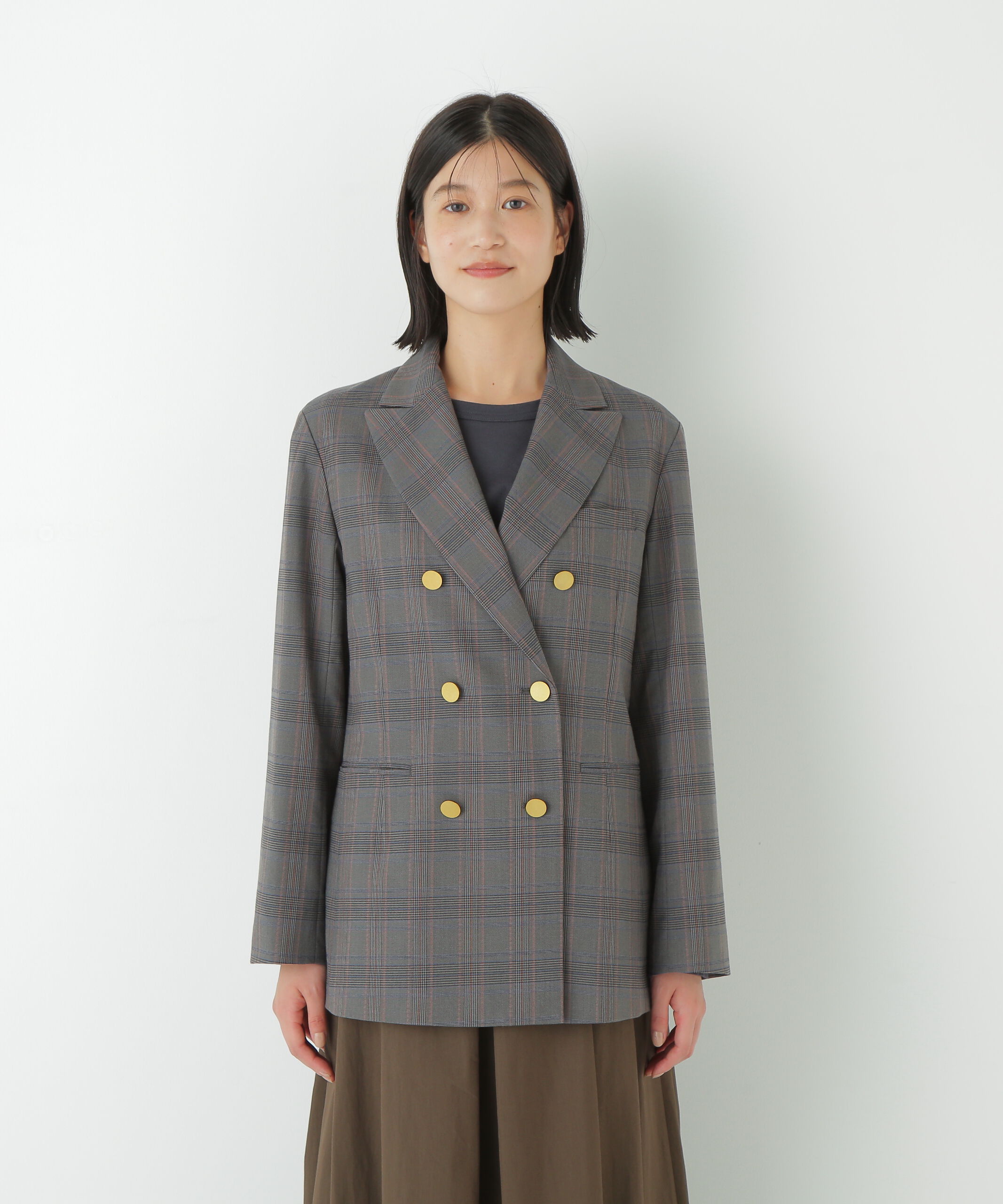  「◆強撚シャークスキンピークドラペルジャケット」|その他|