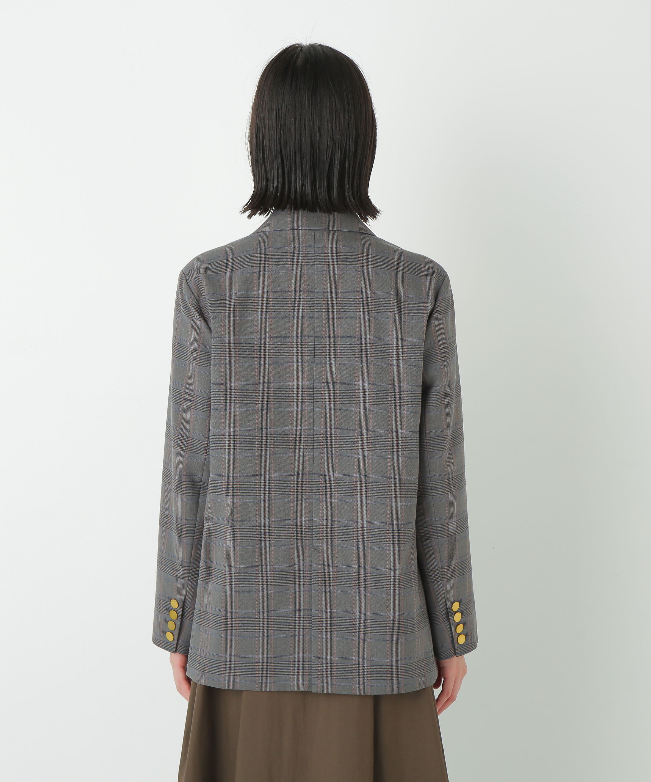  「◆強撚シャークスキンピークドラペルジャケット」|その他|