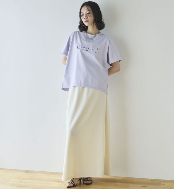 Doux archives「カットワーク刺?Ｔｅｅ」|Tシャツ・カットソー|