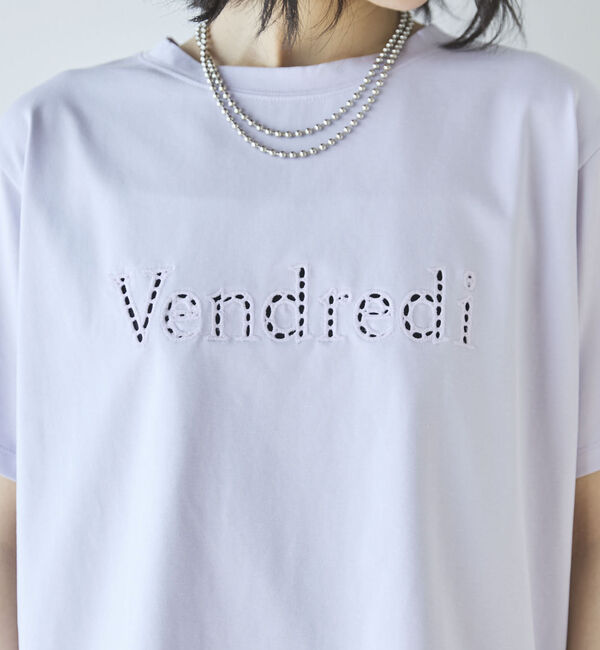 Doux archives「カットワーク刺?Ｔｅｅ」|Tシャツ・カットソー|