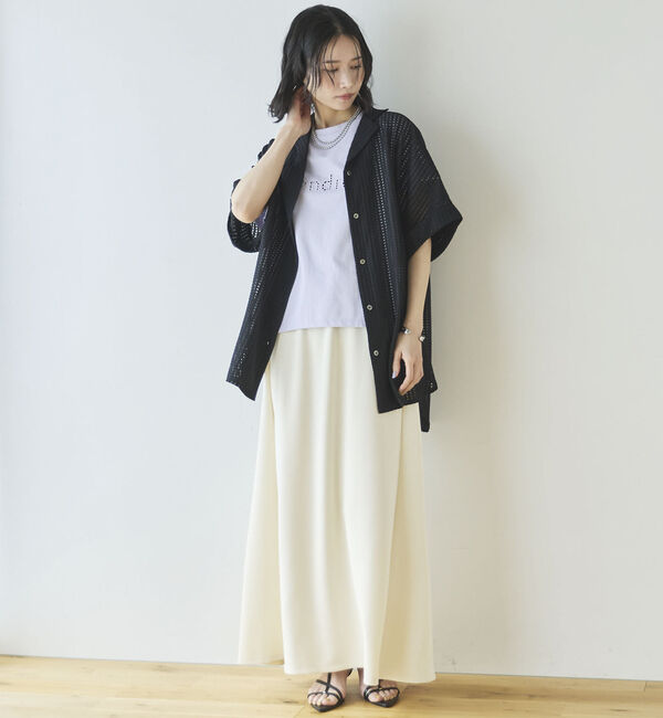 Doux archives「カットワーク刺?Ｔｅｅ」|Tシャツ・カットソー|