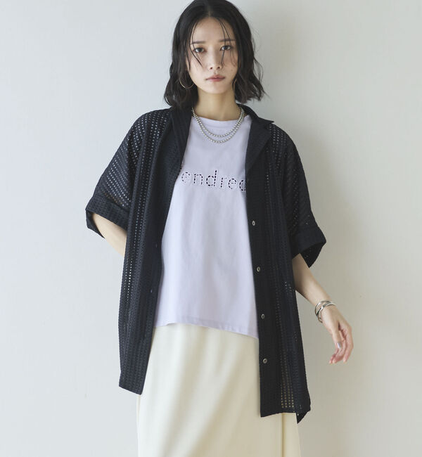 Doux archives「カットワーク刺?Ｔｅｅ」|Tシャツ・カットソー|