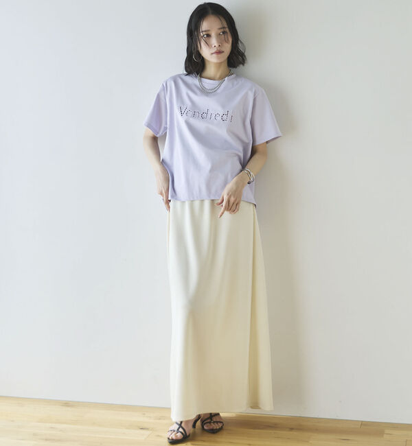 Doux archives「カットワーク刺?Ｔｅｅ」|Tシャツ・カットソー|