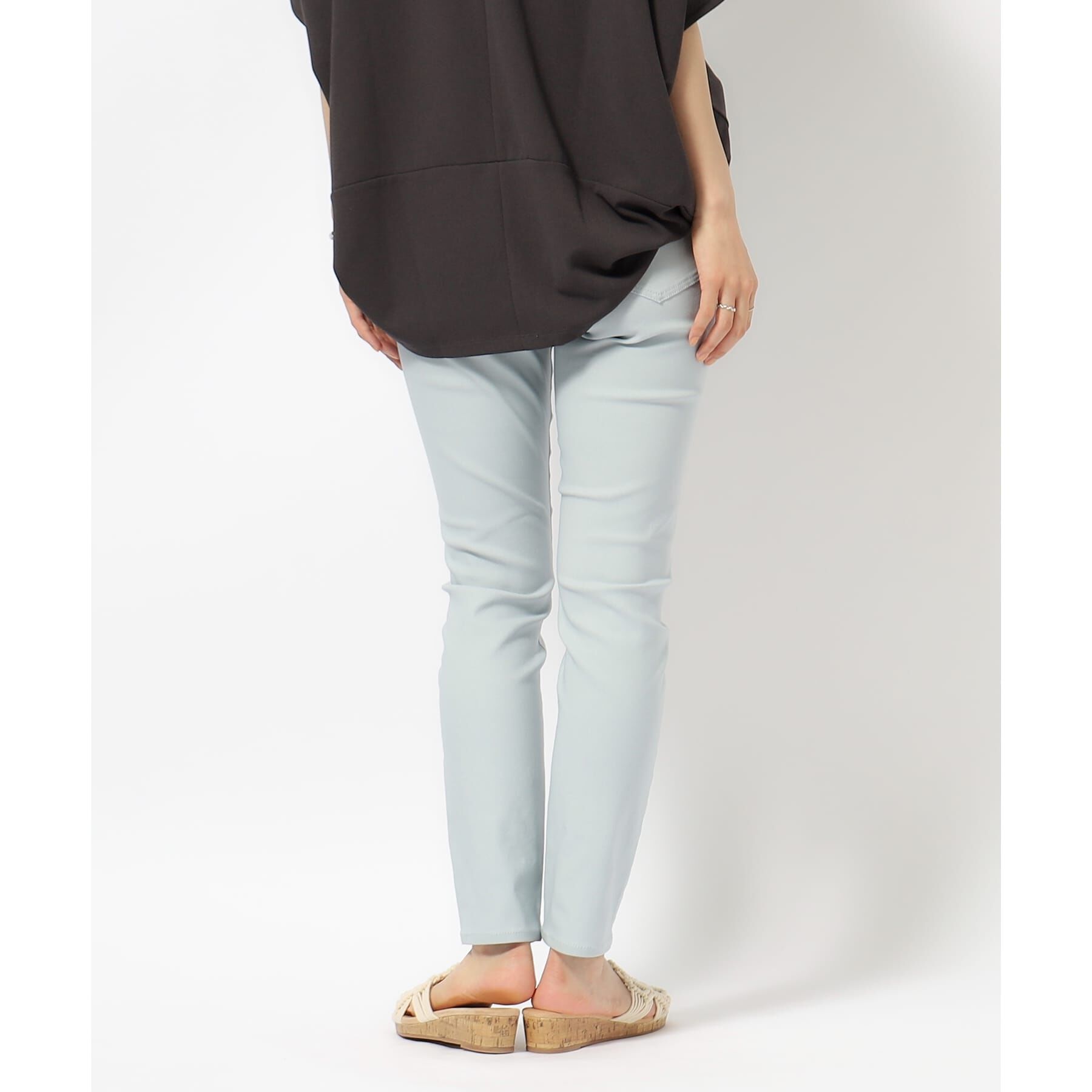 SHOO･LA･RUE「【SS-3L/無理せずスリム】 ぐんぐん伸びる ハイパースキニーパンツ」|その他|