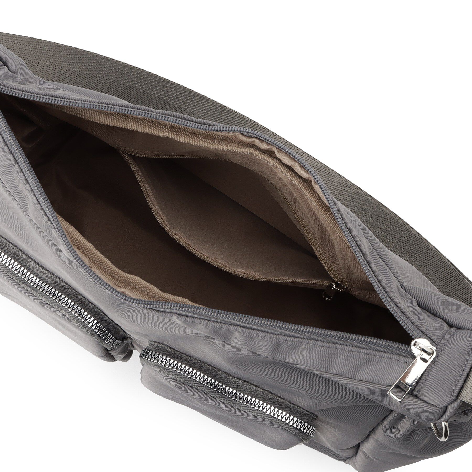 SHOO･LA･RUE「【撥水】ダブルポケットショルダーバッグ」|ショルダー・メッセンジャー|