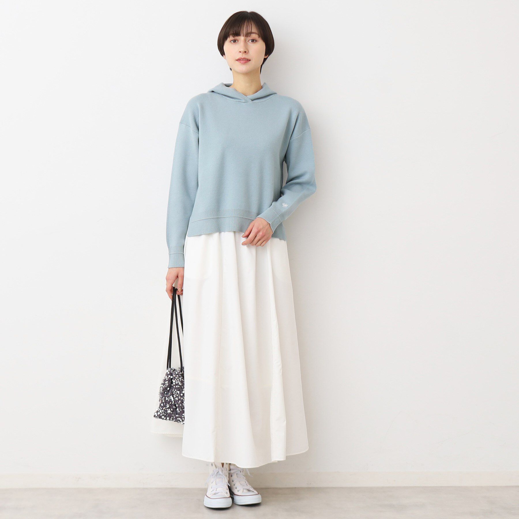 Dessin「【洗える】フーデットニット（S～L）」|ニット・セーター|