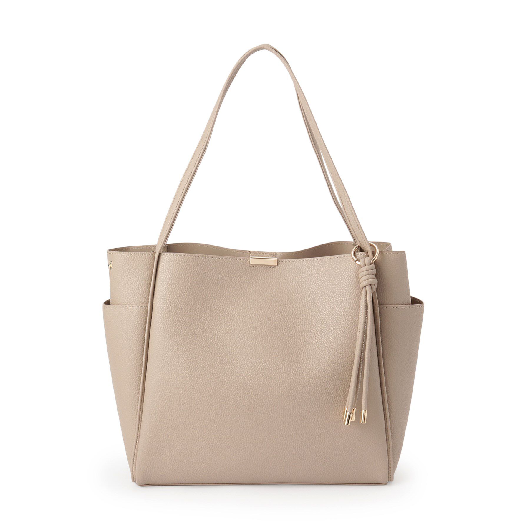 ITS&rsquo;DEMO「【通勤】タッセル付き変形A4トート」|トートバッグ|