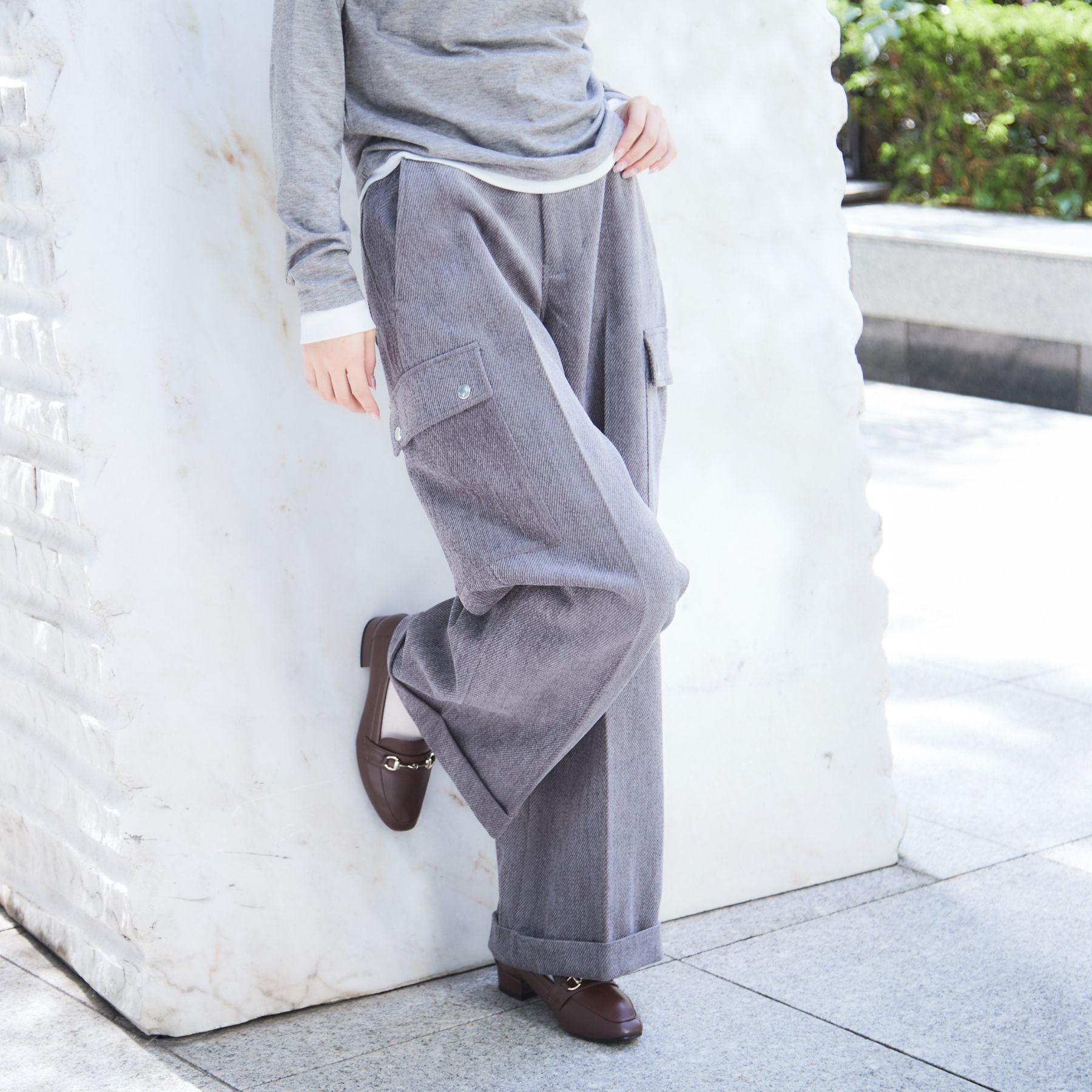 ESPERANZA「スクエアトゥローファー レイン対応」|パンプス|