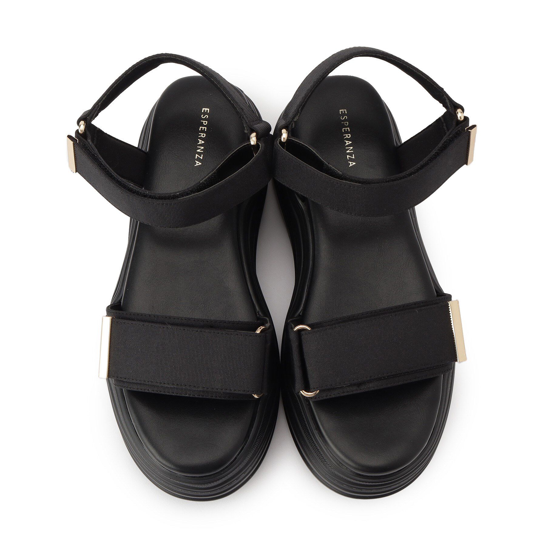 ESPERANZA「厚底フラットスポサン」|サンダル|