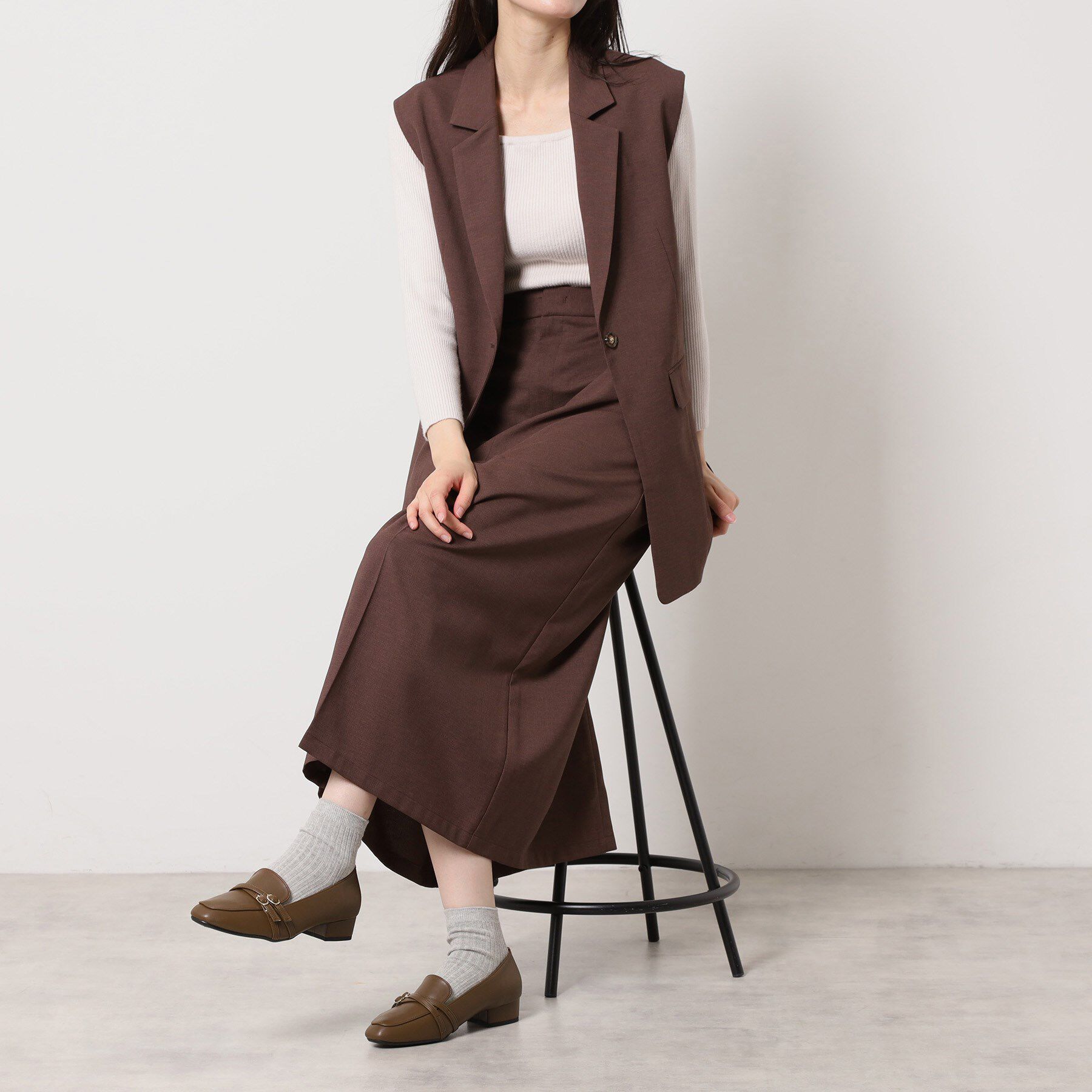 ESPERANZA「【EC先行販売】ダブルベルトローファー レイン対応」|その他|