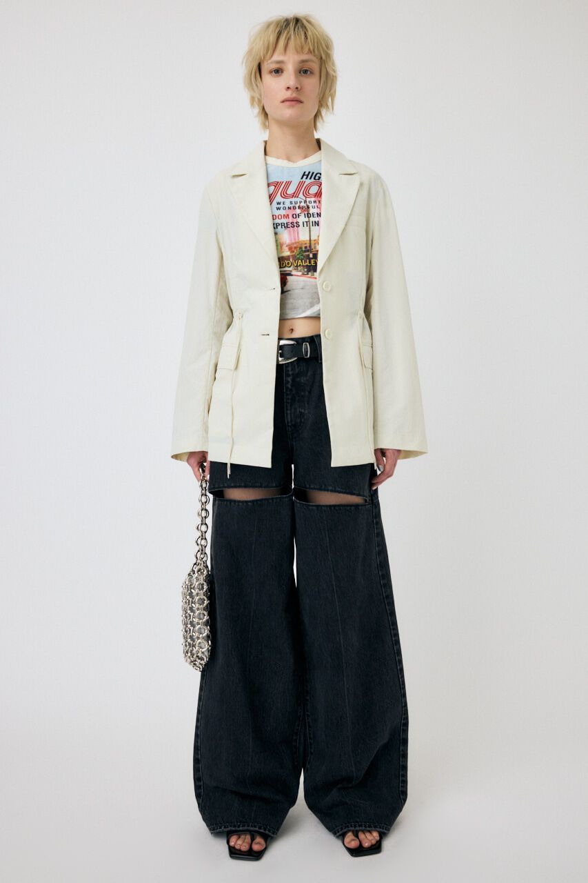 MOUSSY「WAIST DRAWSTRING ジャケット」|その他|