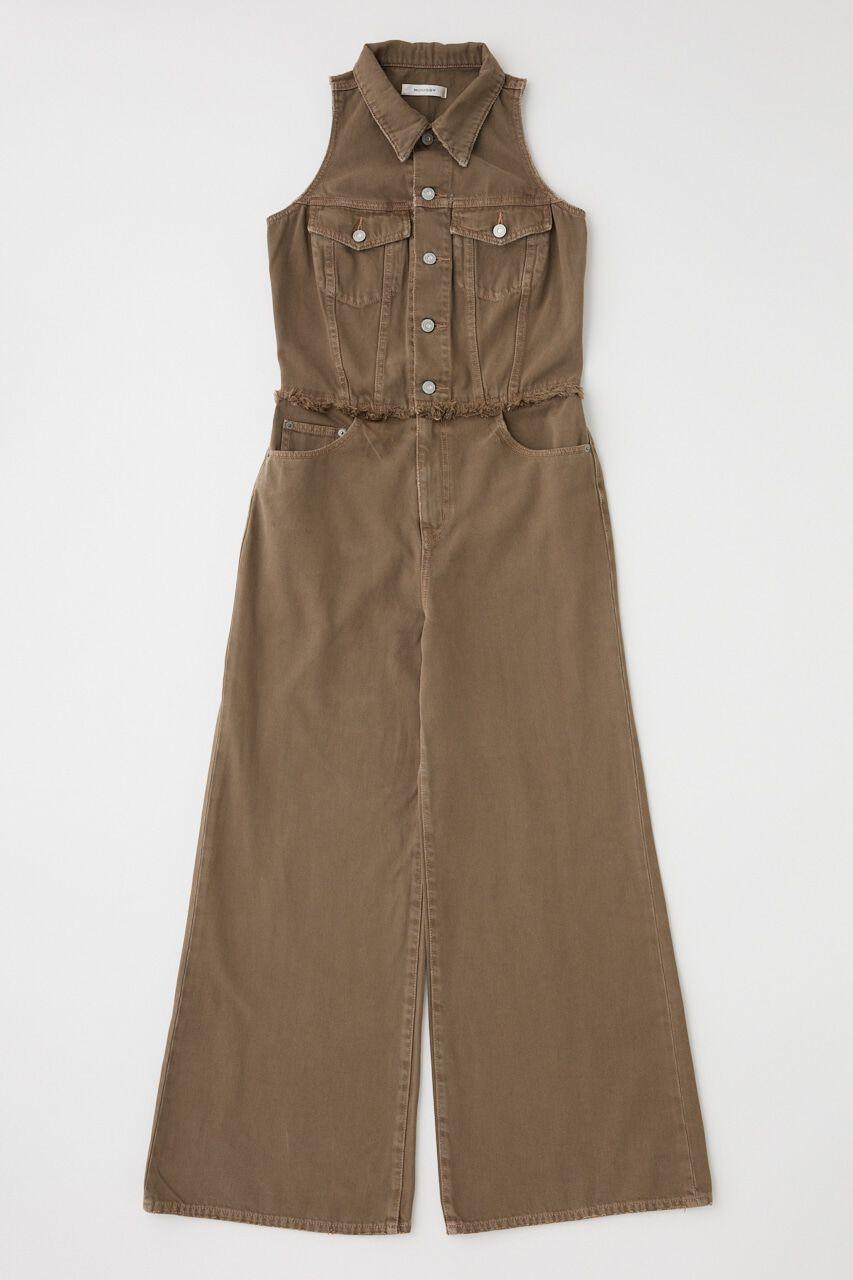 MOUSSY「SLEEVELESS REMAKE ジャンプスーツ」|その他|