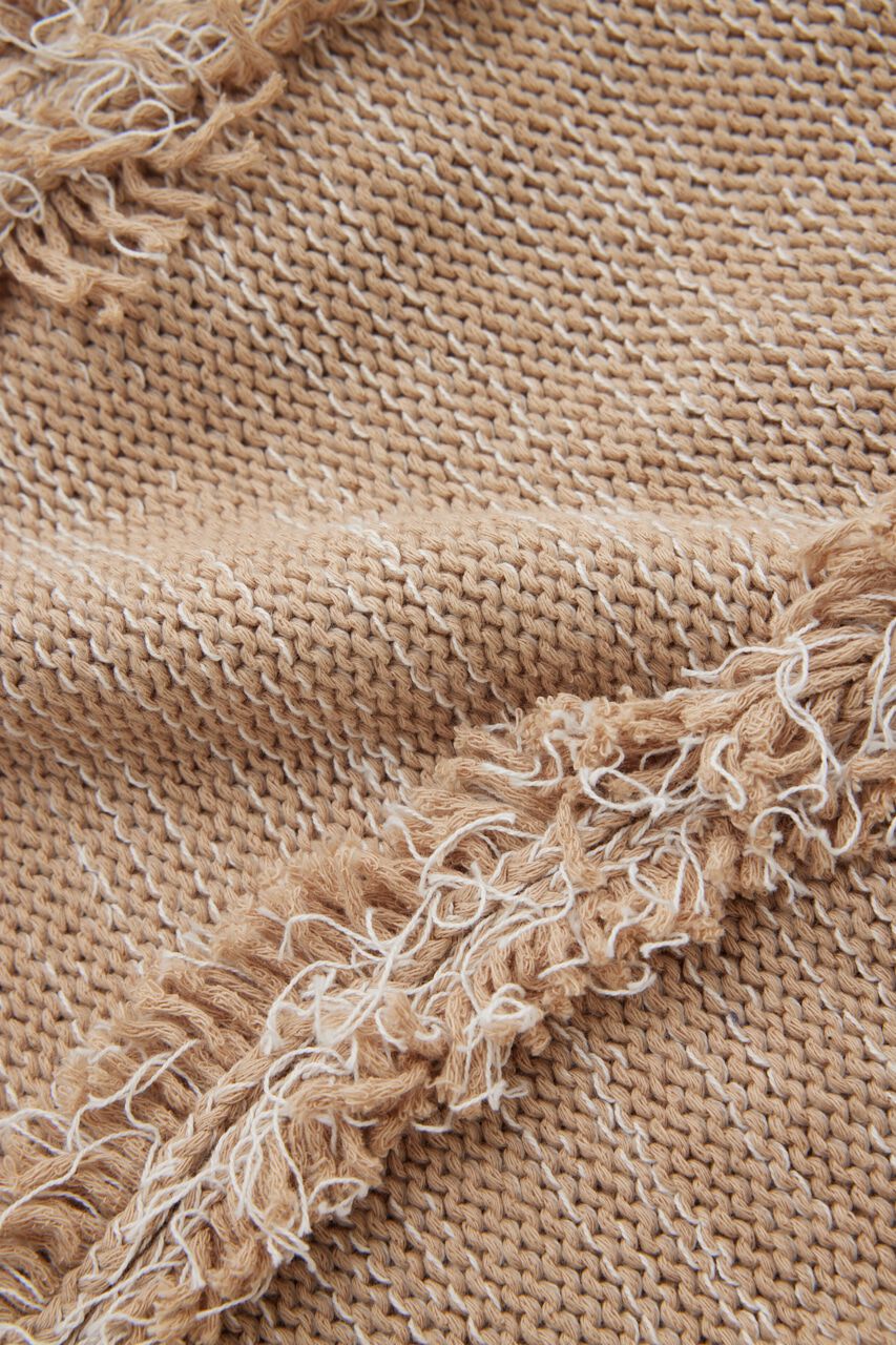 MOUSSY「ツイードニットタンクトップ　オーガニックコットン使用」|タンクトップ|