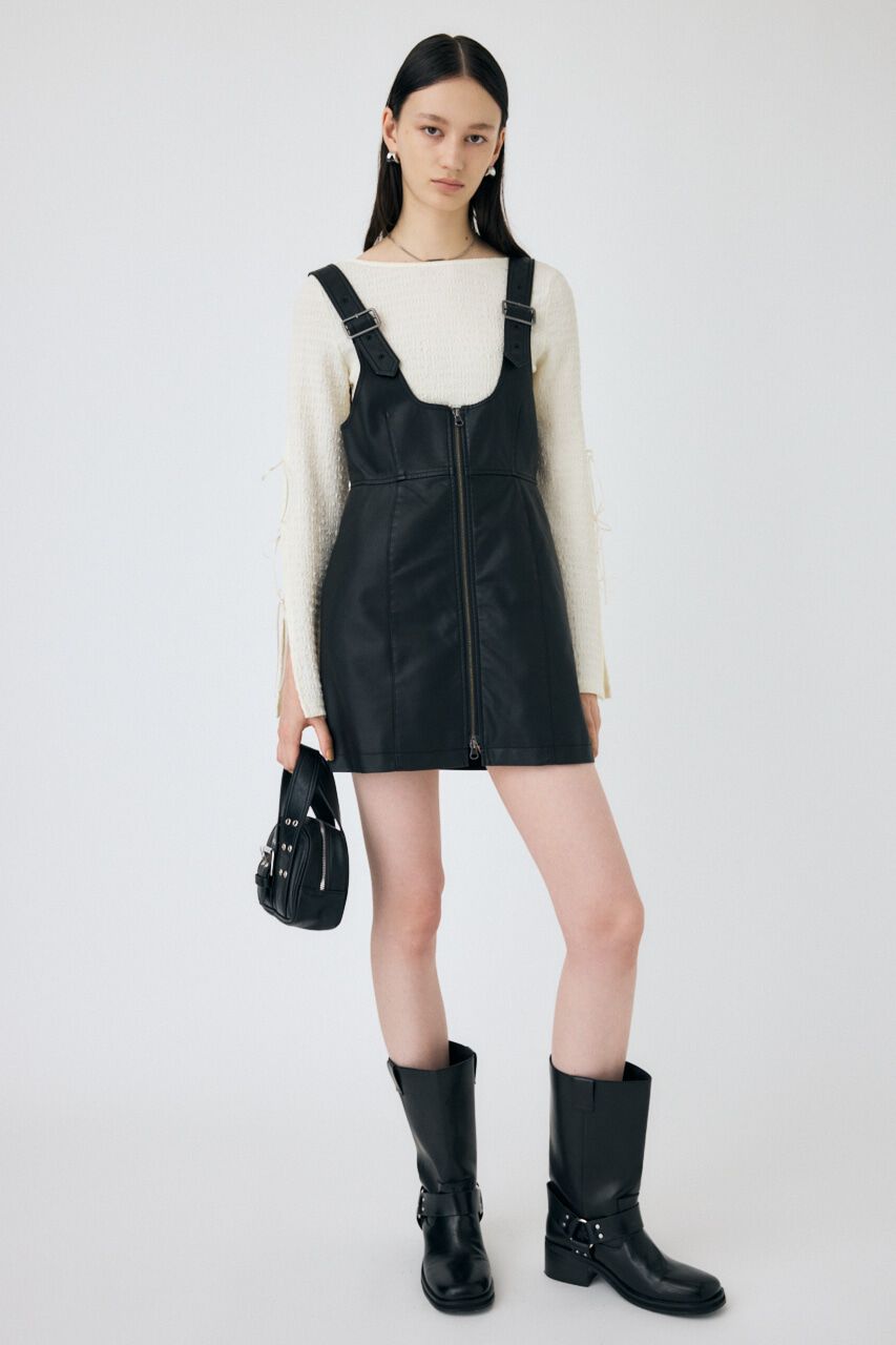 MOUSSY「SLEEVE RIBBON トップス」|Tシャツ・カットソー|