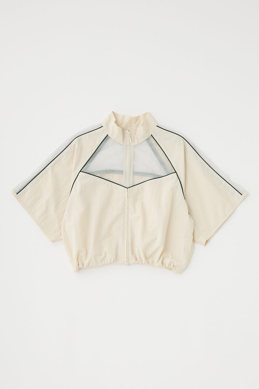 MOUSSY「PIPING HALF SLEEVE トラックジャケット」|その他|