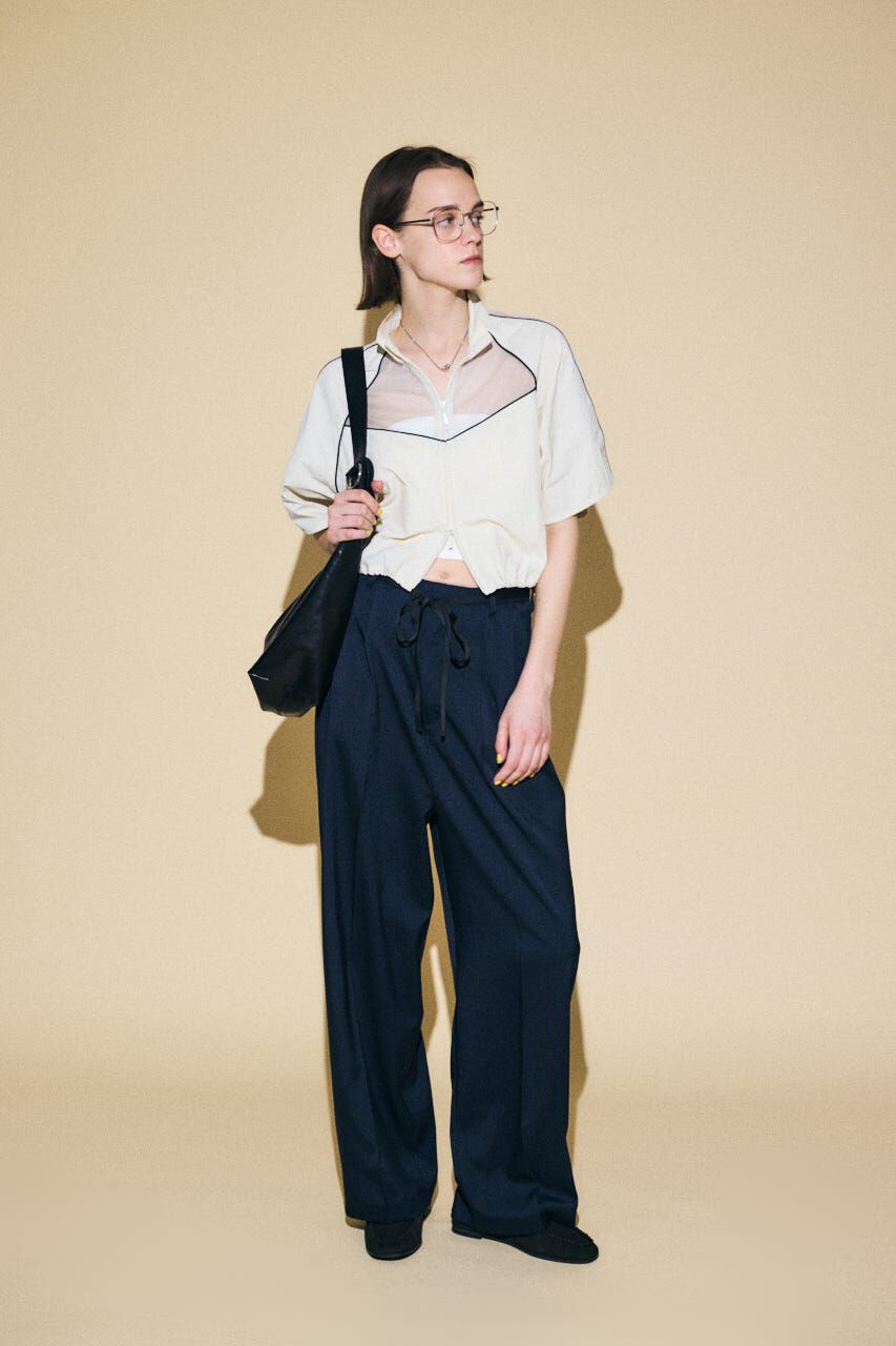 MOUSSY「PIPING HALF SLEEVE トラックジャケット」|その他|