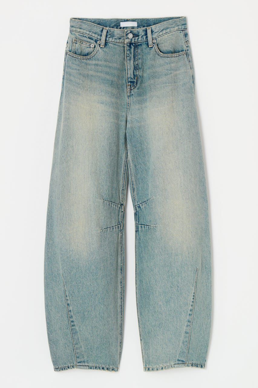 MOUSSY「HORSESHOE バギー」|デニム|